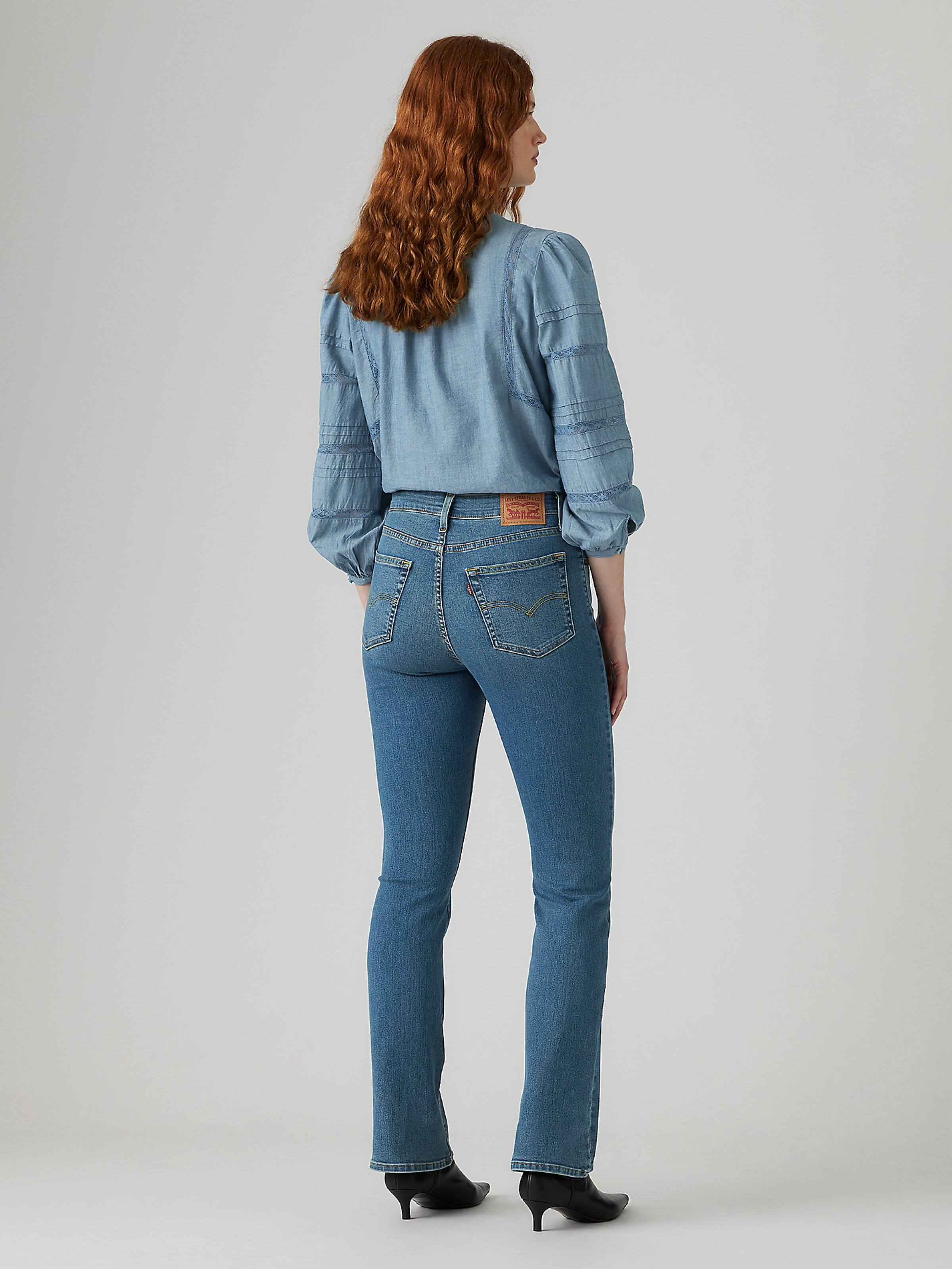 725 High Rise Bootcut Jean In Hint Of Tint
