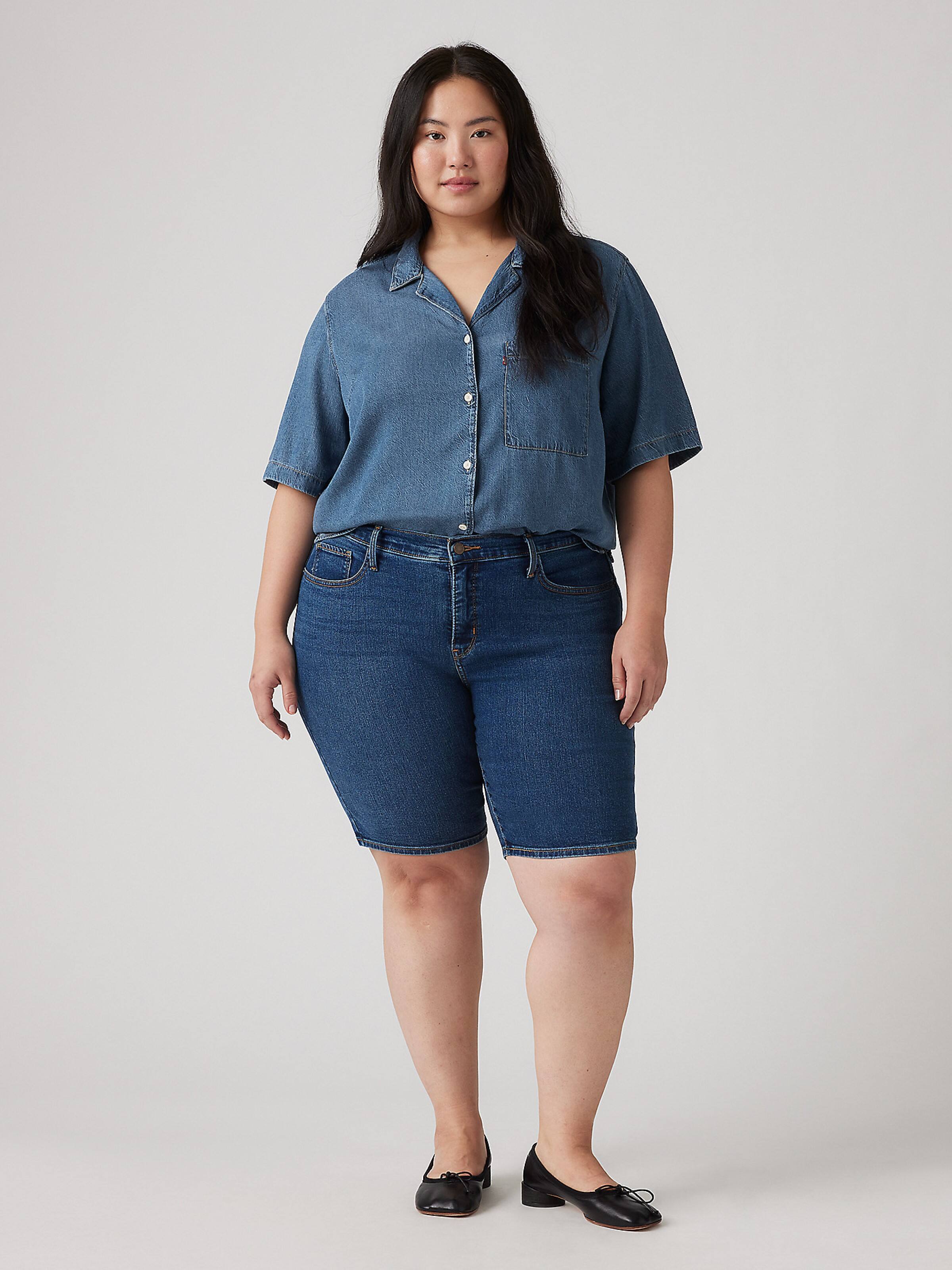 Curve Shaping Bermuda In Clever Girl