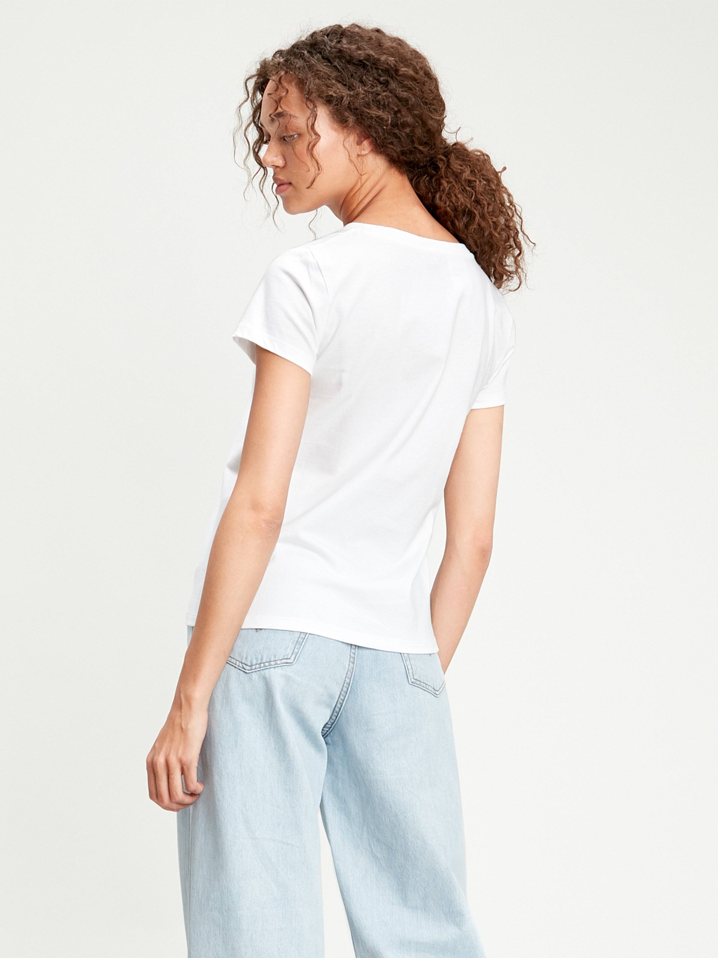 Perfect Hm V Neck In White