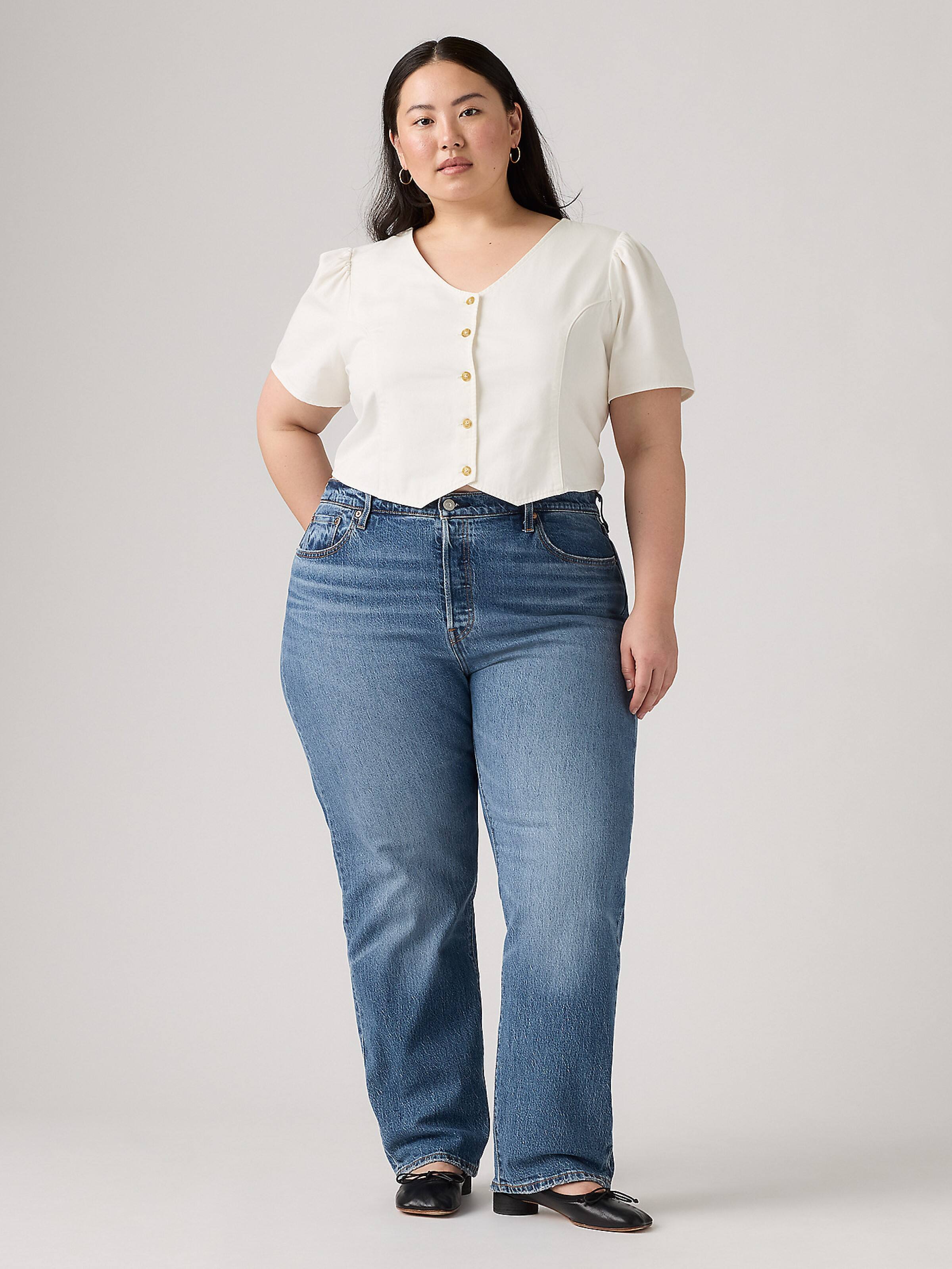 Curve 501 Jeans In Salsa Sequence
