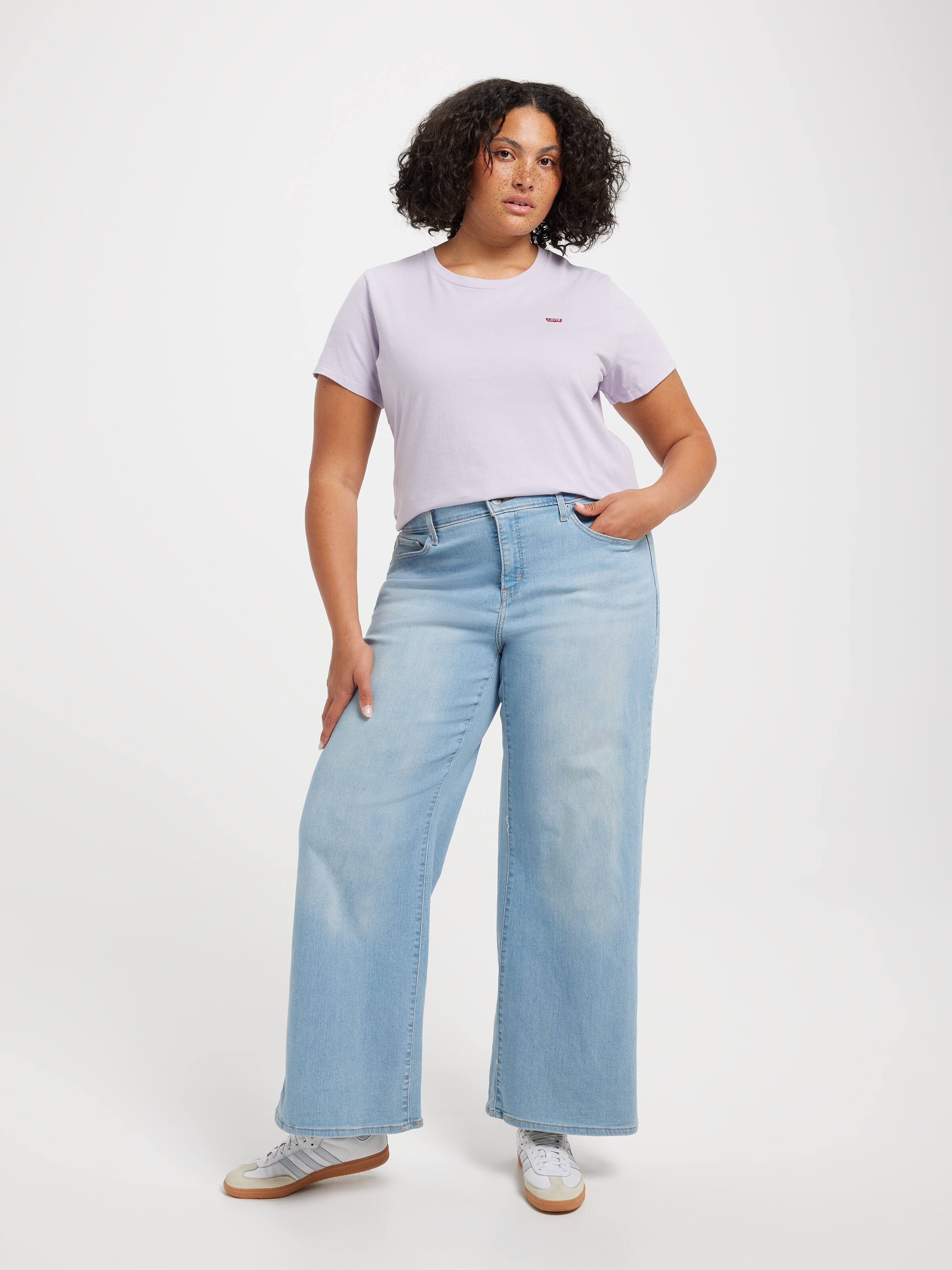 Curve Perfect Tee In Thistle