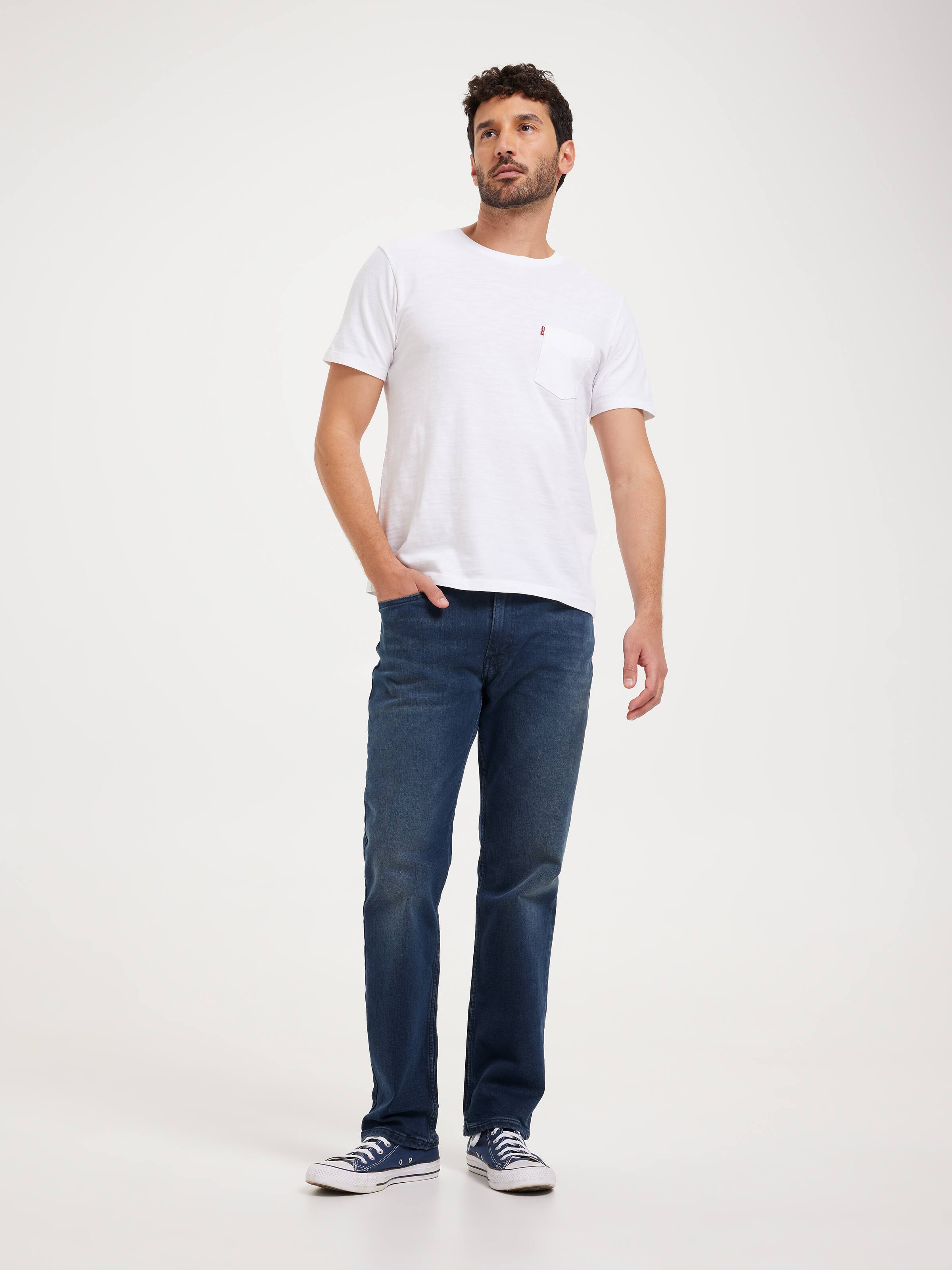 Classic Pocket Tee In White