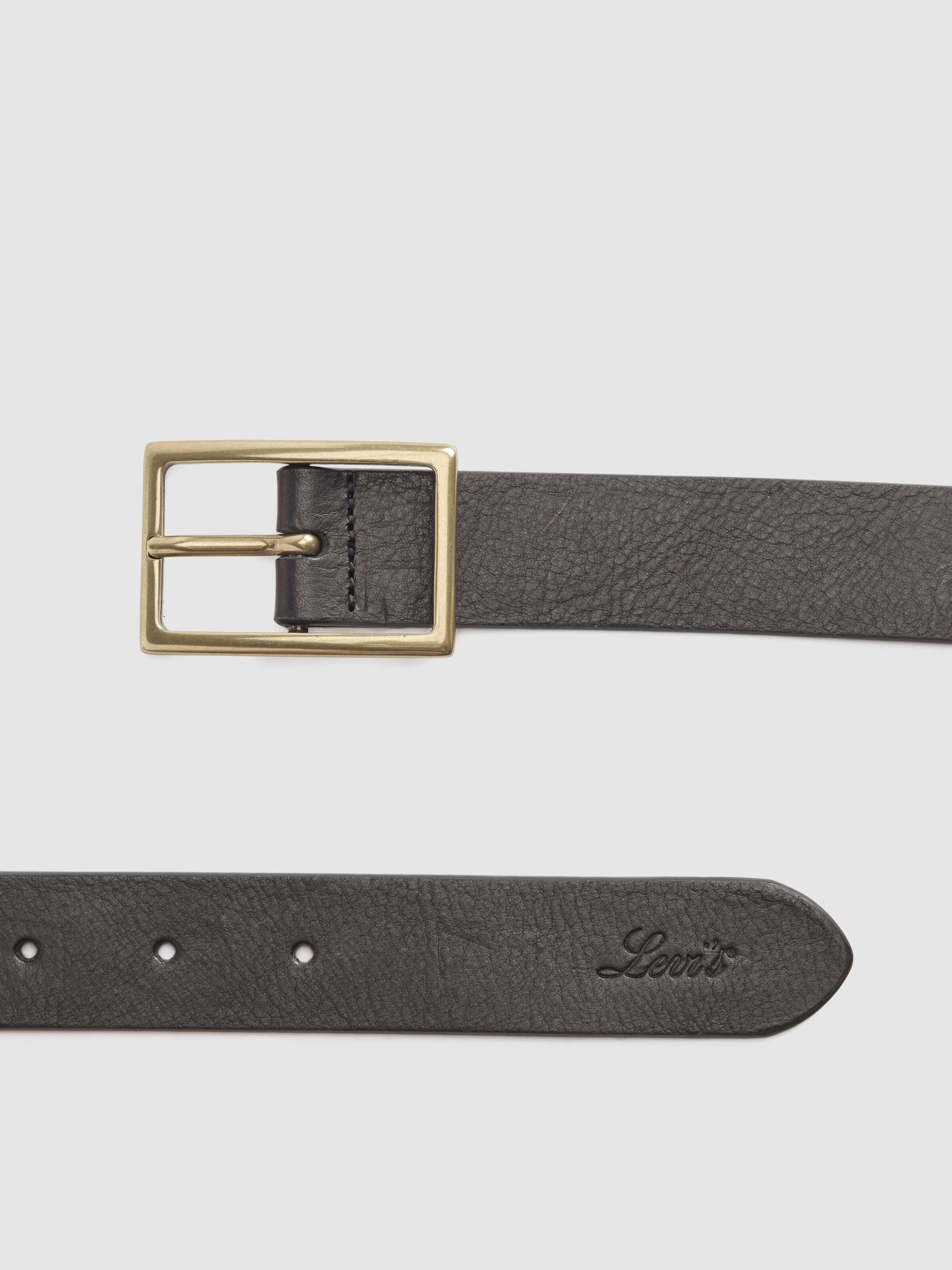 Rectangle Buckle Belt In Black