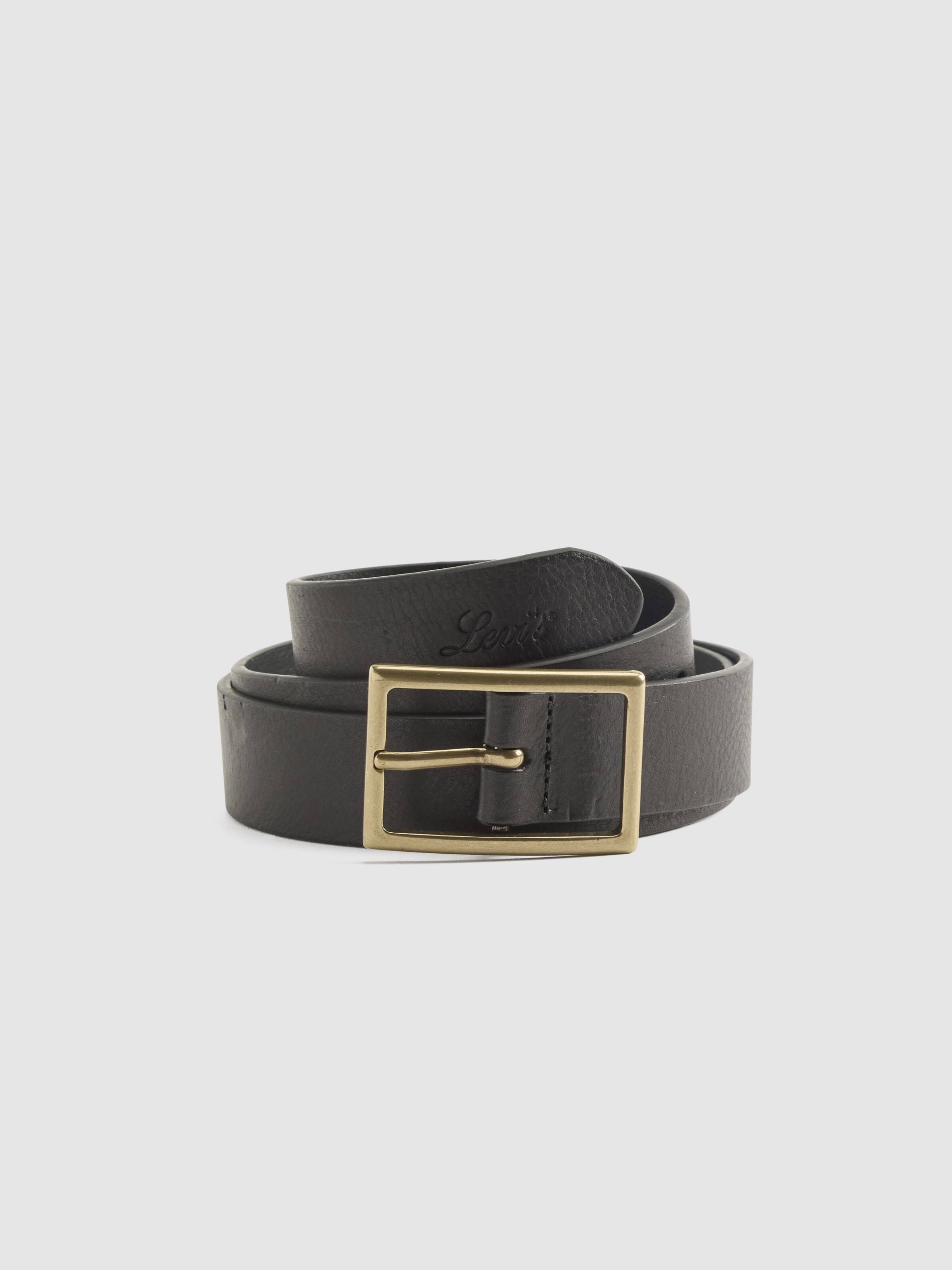 Rectangle Buckle Belt In Black