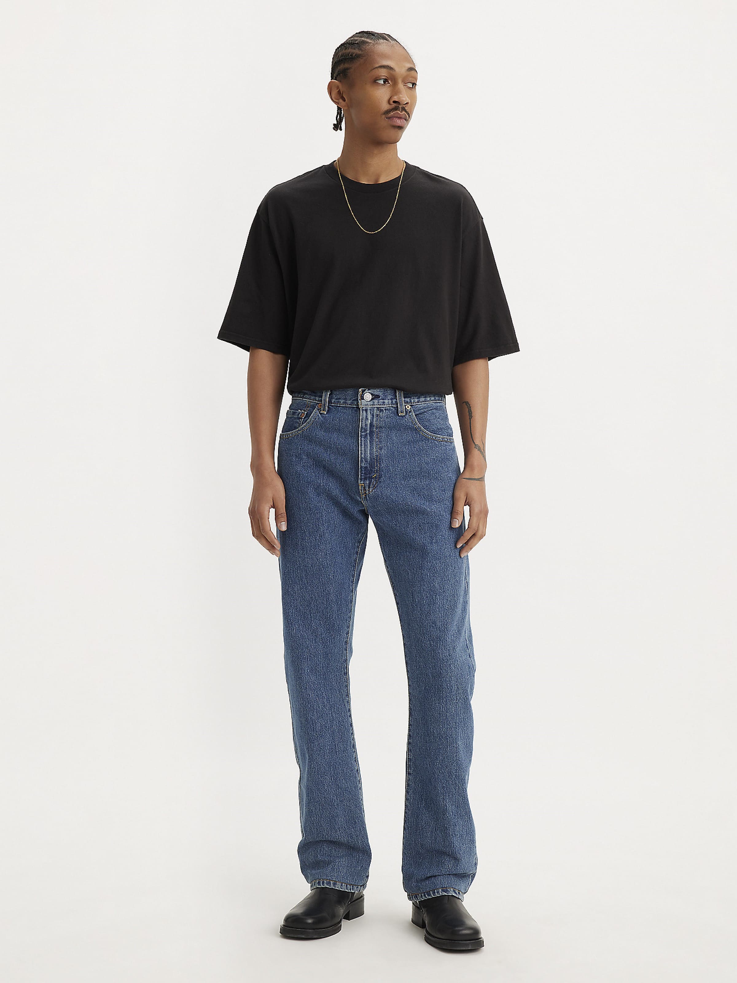 517 Bootcut In Medium Stonewash
