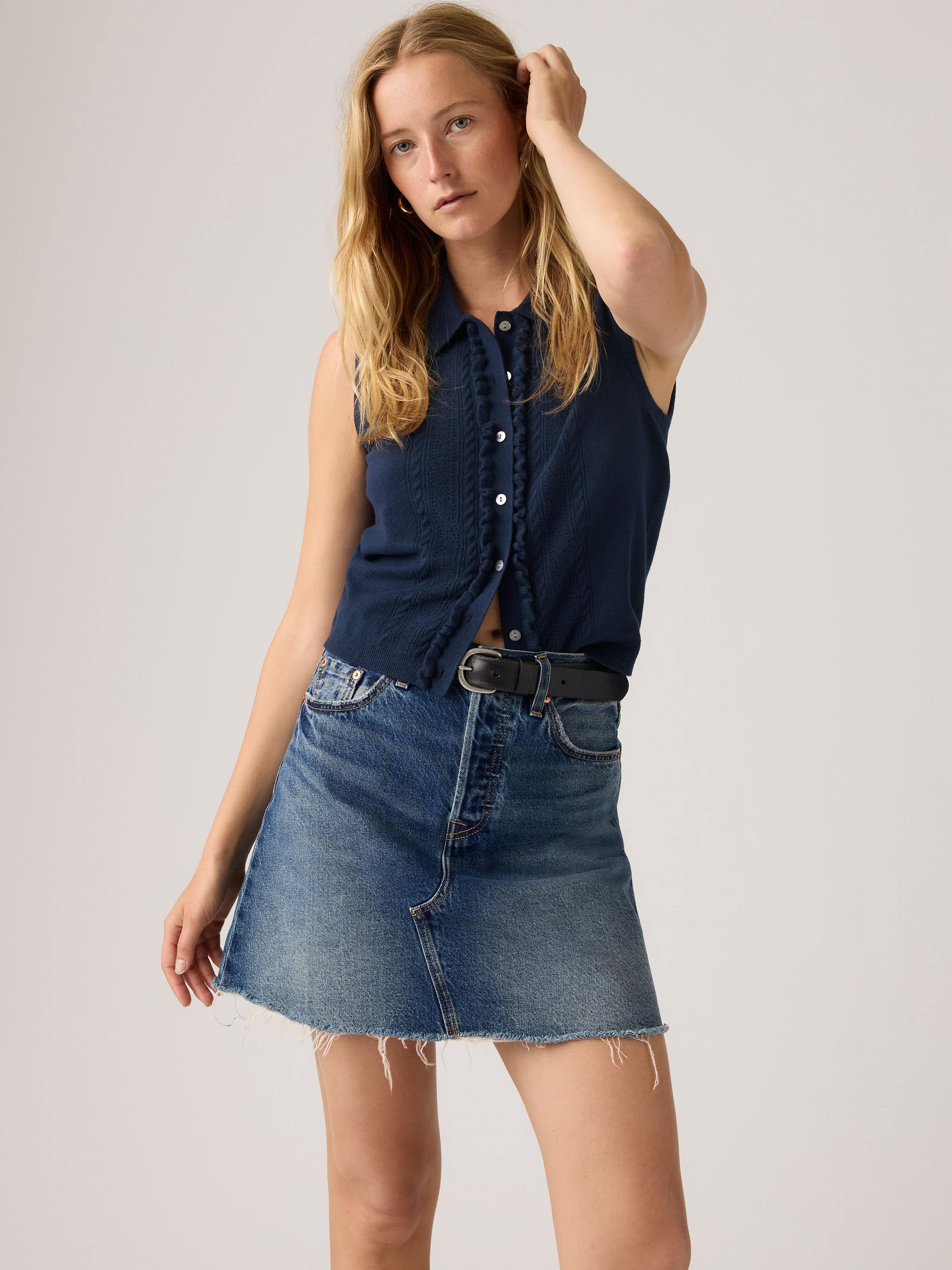 Deconstructed Skirt In Free Lunch