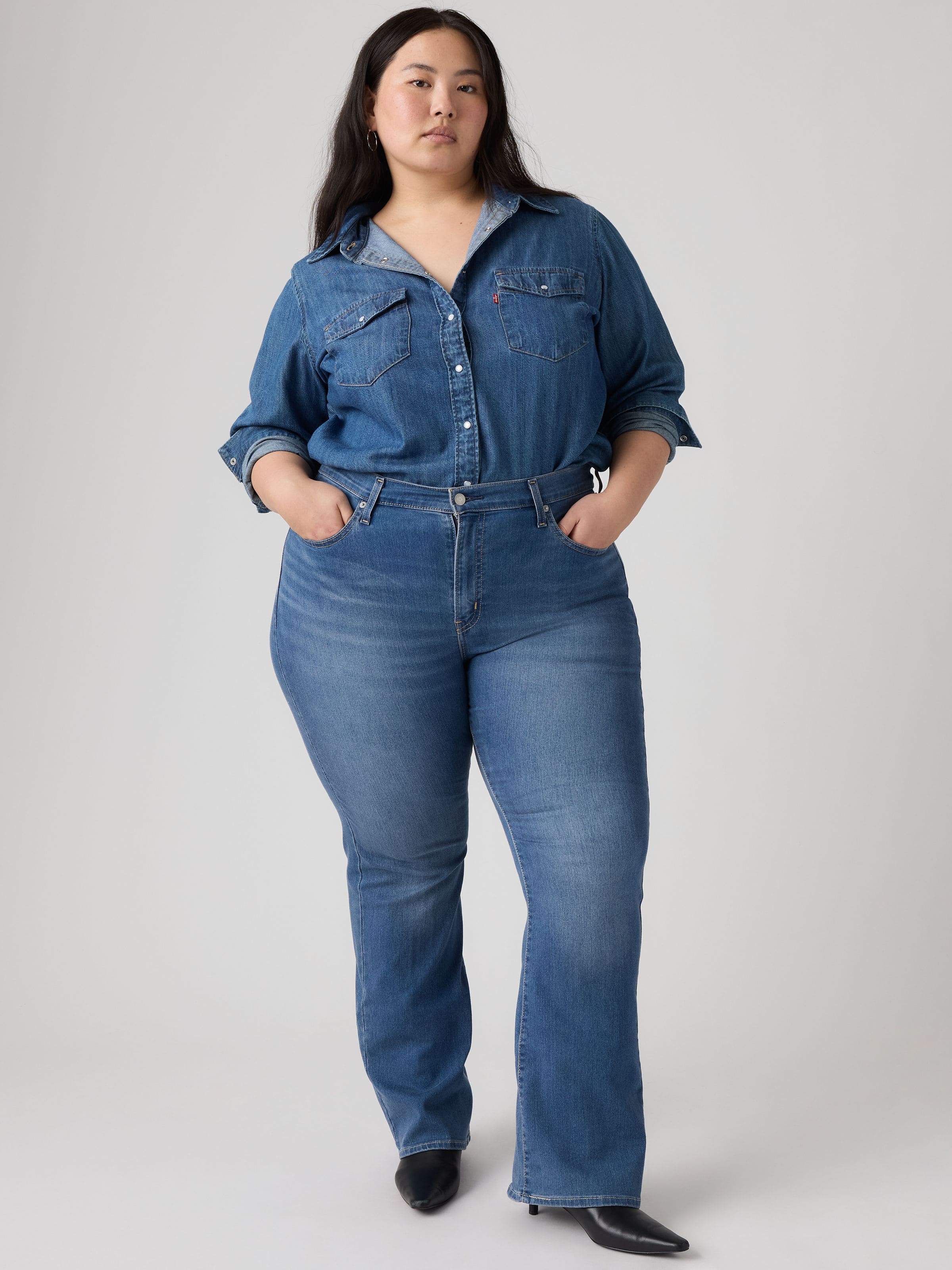 Curve High Rise Bootcut In Eternal Indigo Mid