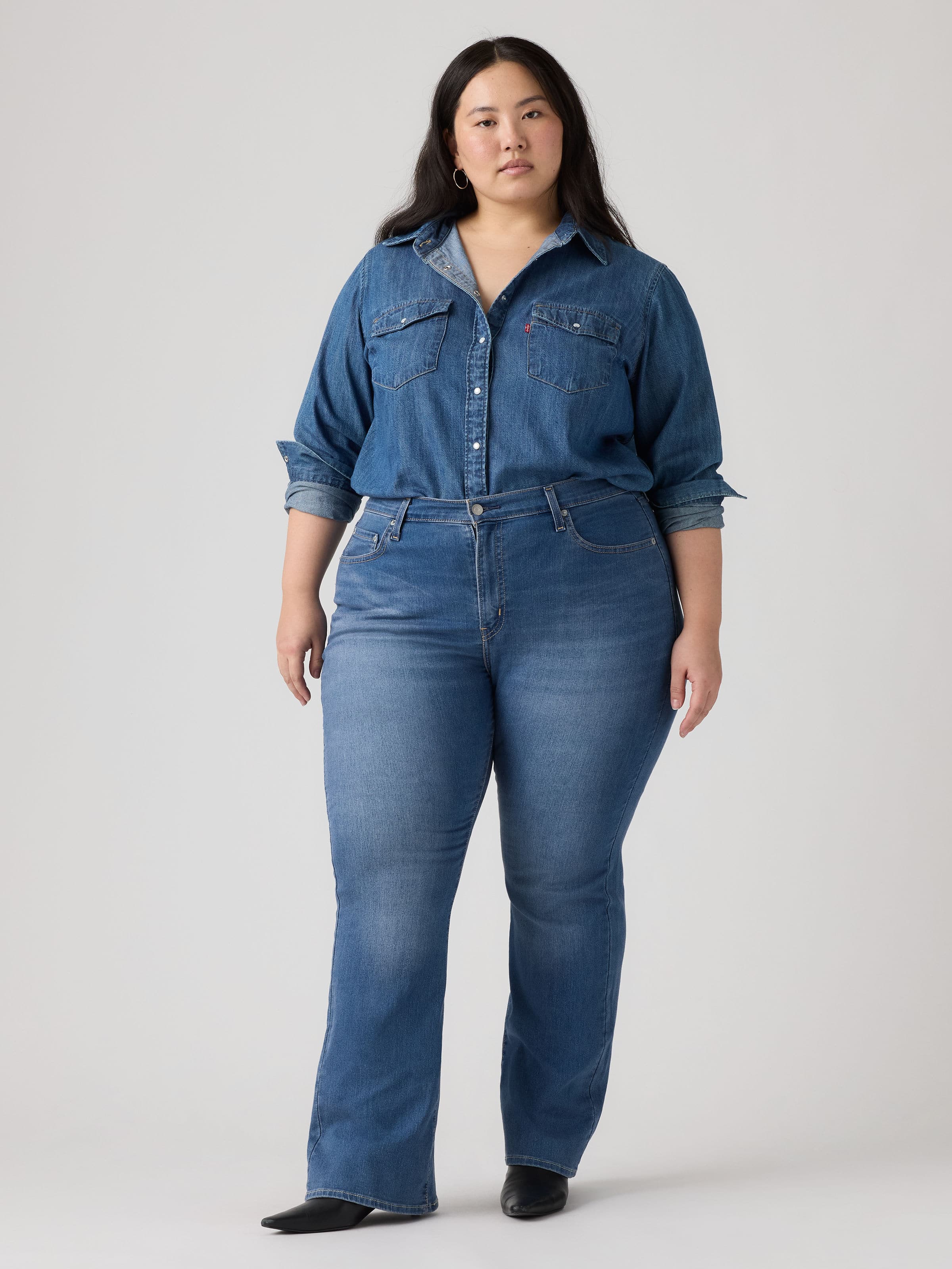 Curve High Rise Bootcut In Eternal Indigo Mid