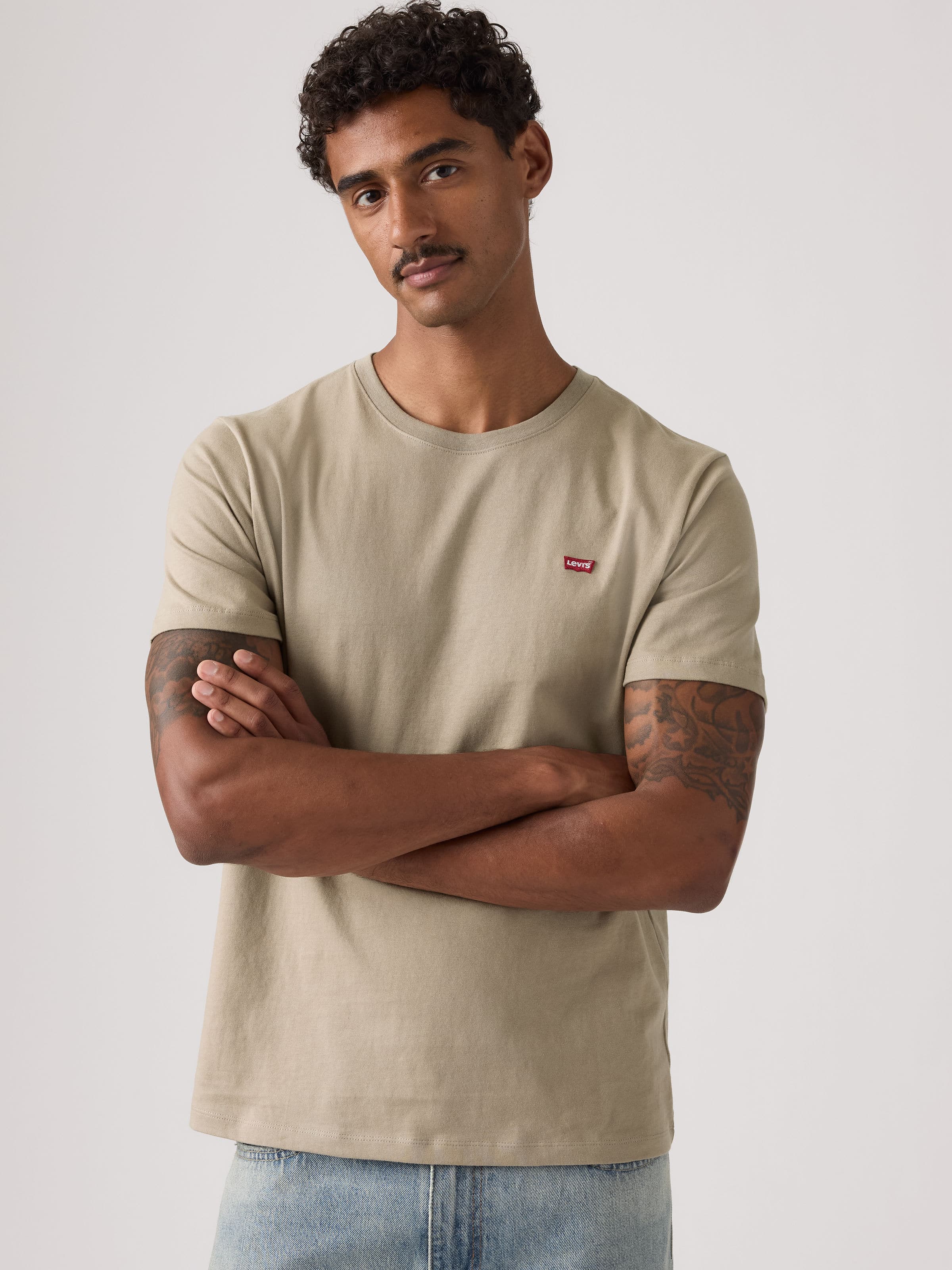 Original Hm Tee In Vintage Khaki