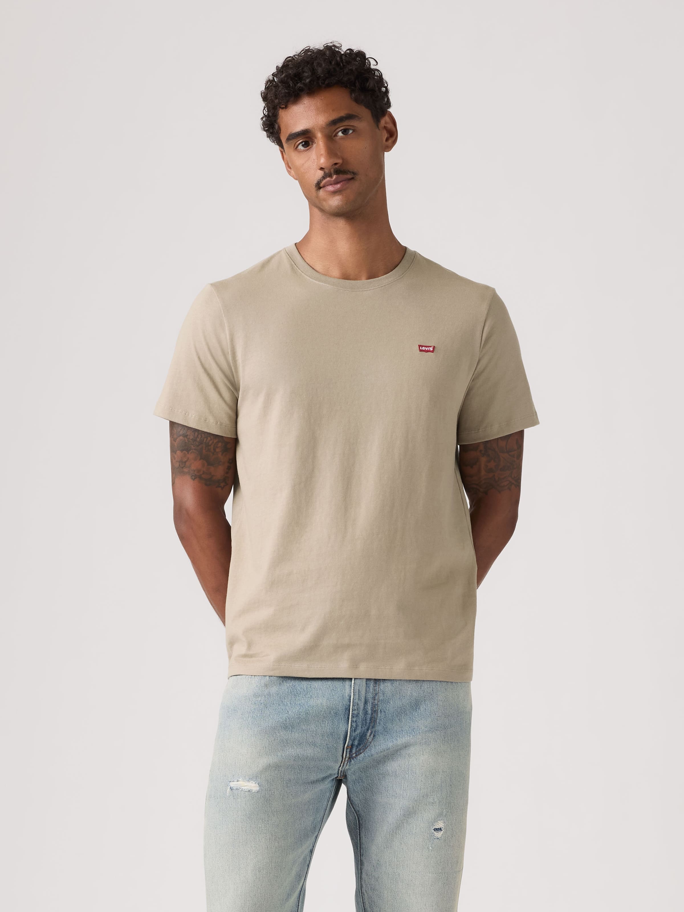 Original Hm Tee In Vintage Khaki