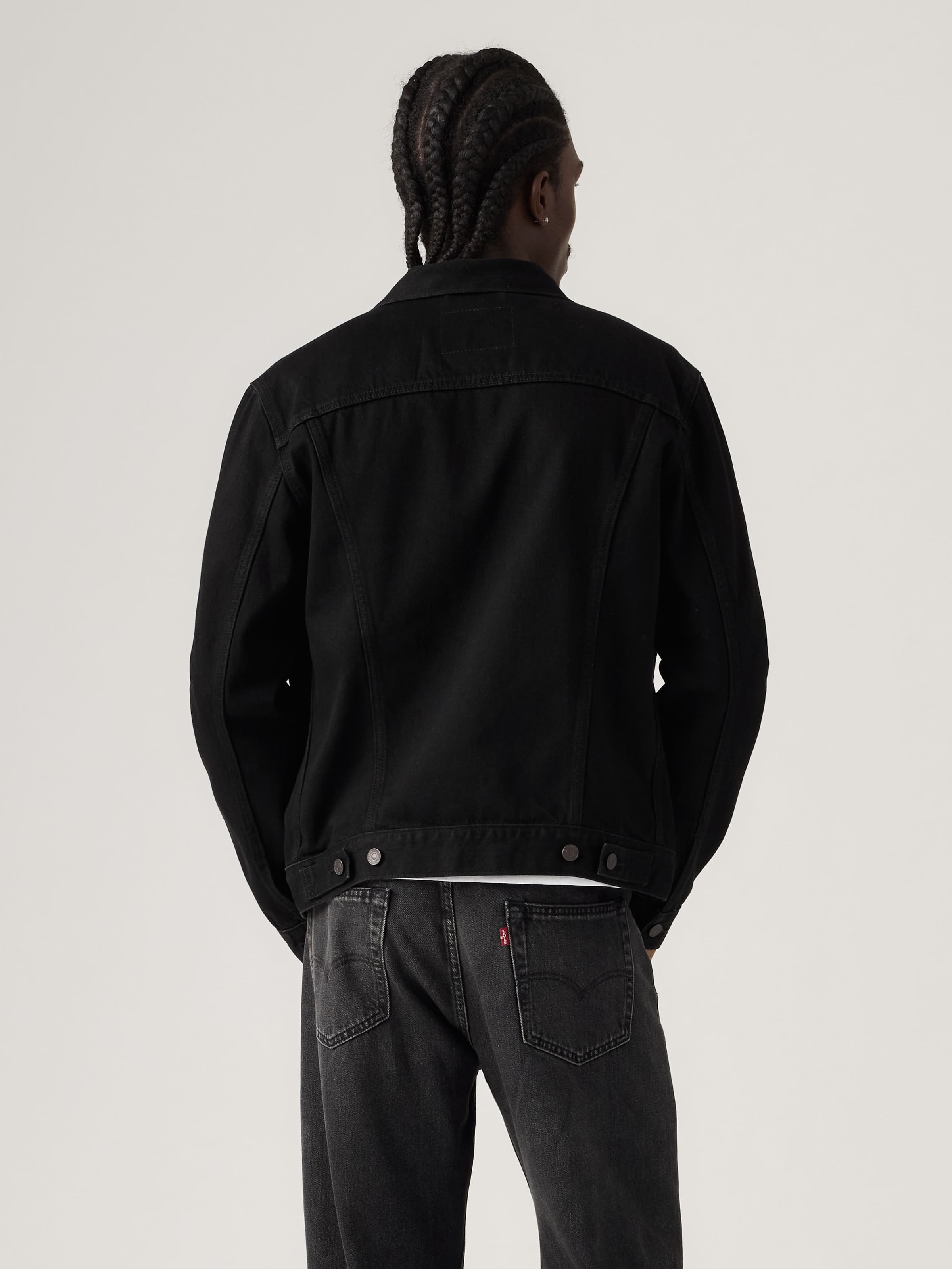 Trucker Jacket In Berk Night