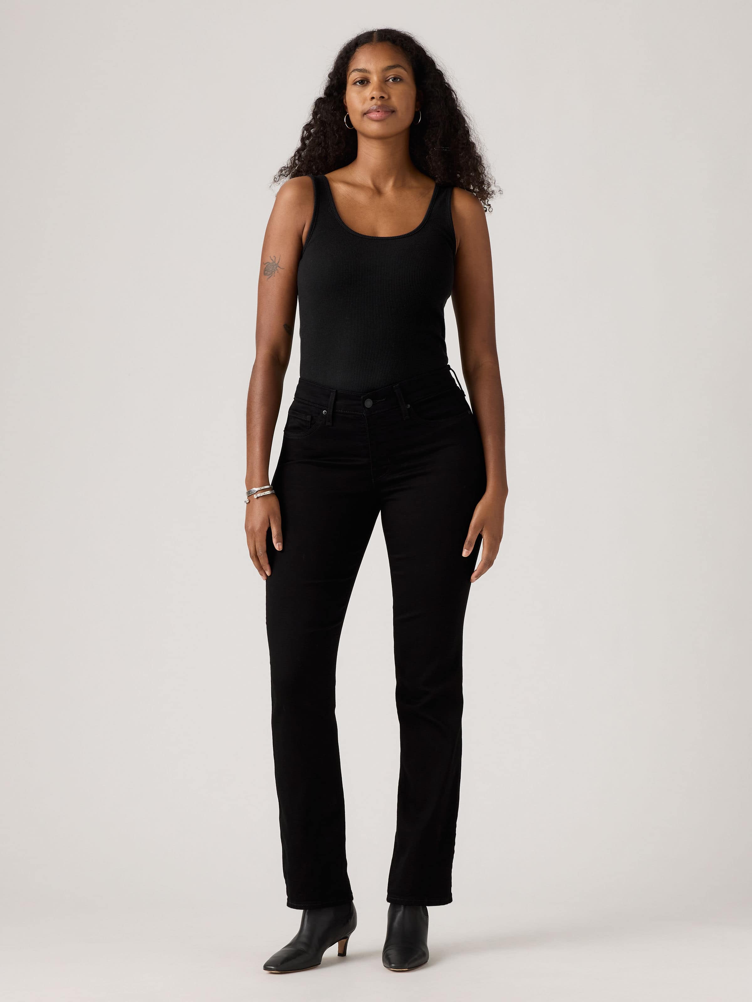 314 Shaping Straight In Soft Black