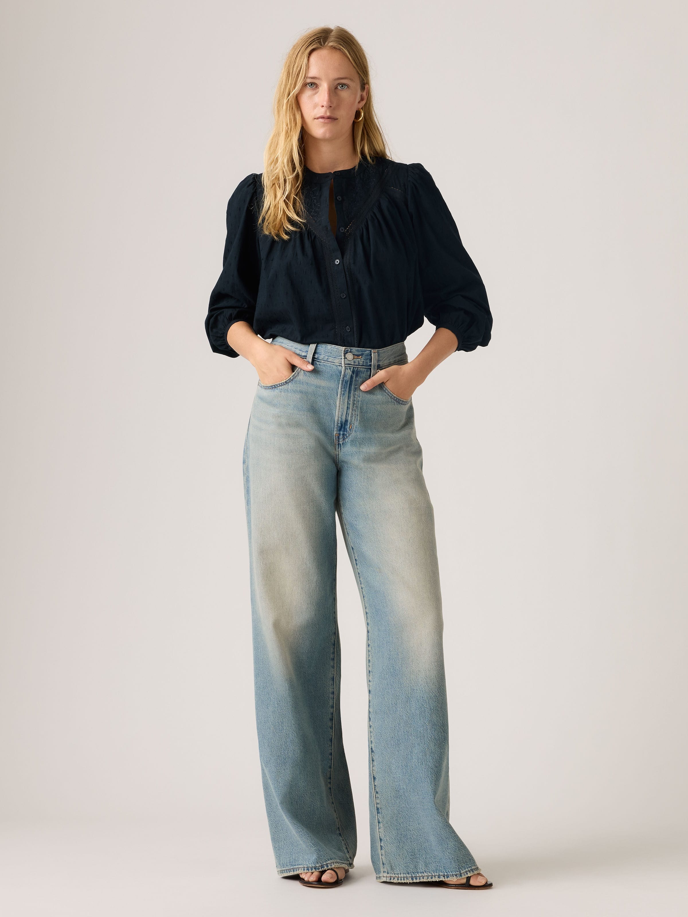 Straight Jeans In Gamble Time
