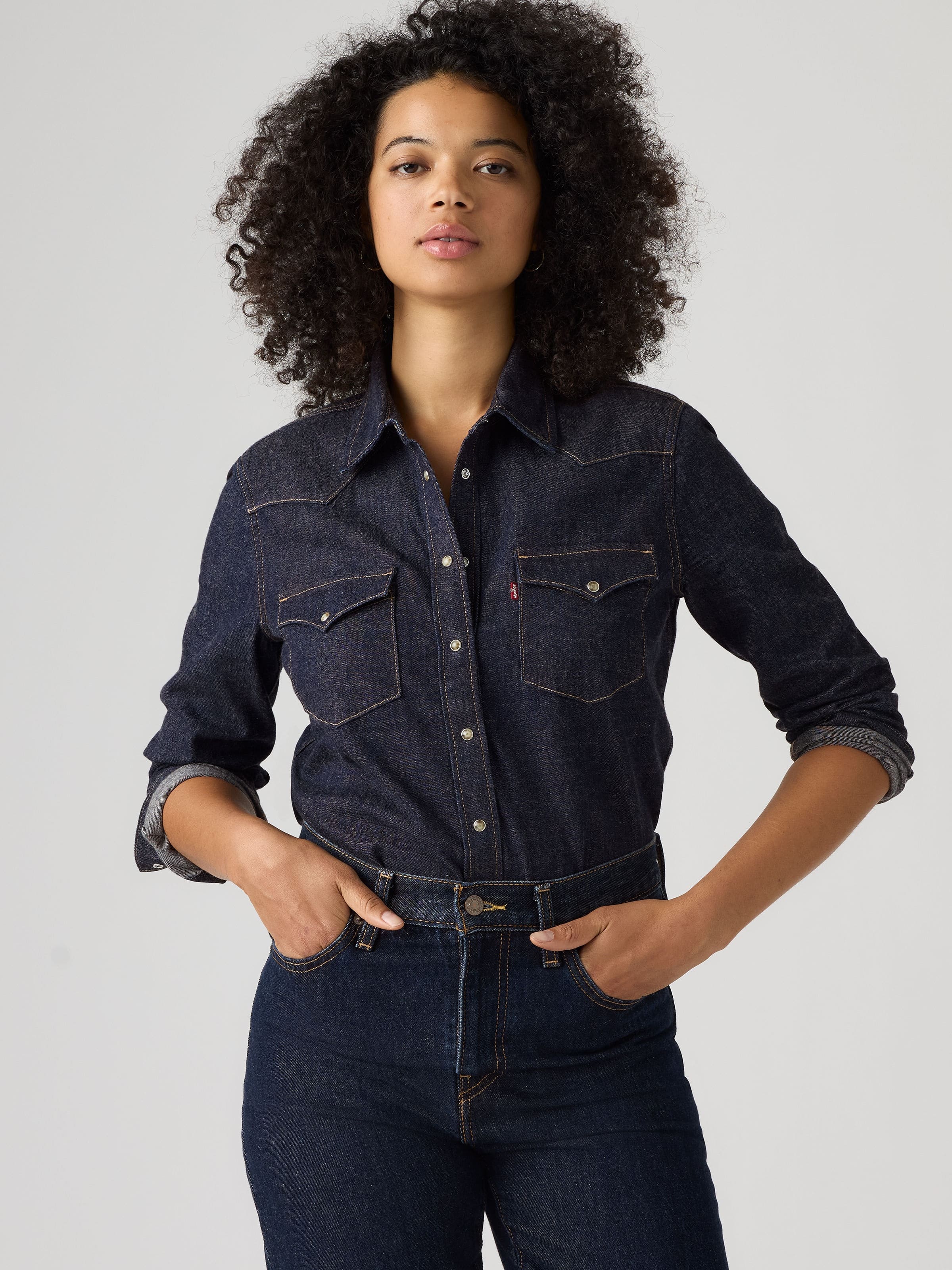 Heritage Western Denim Shirt In First Impression