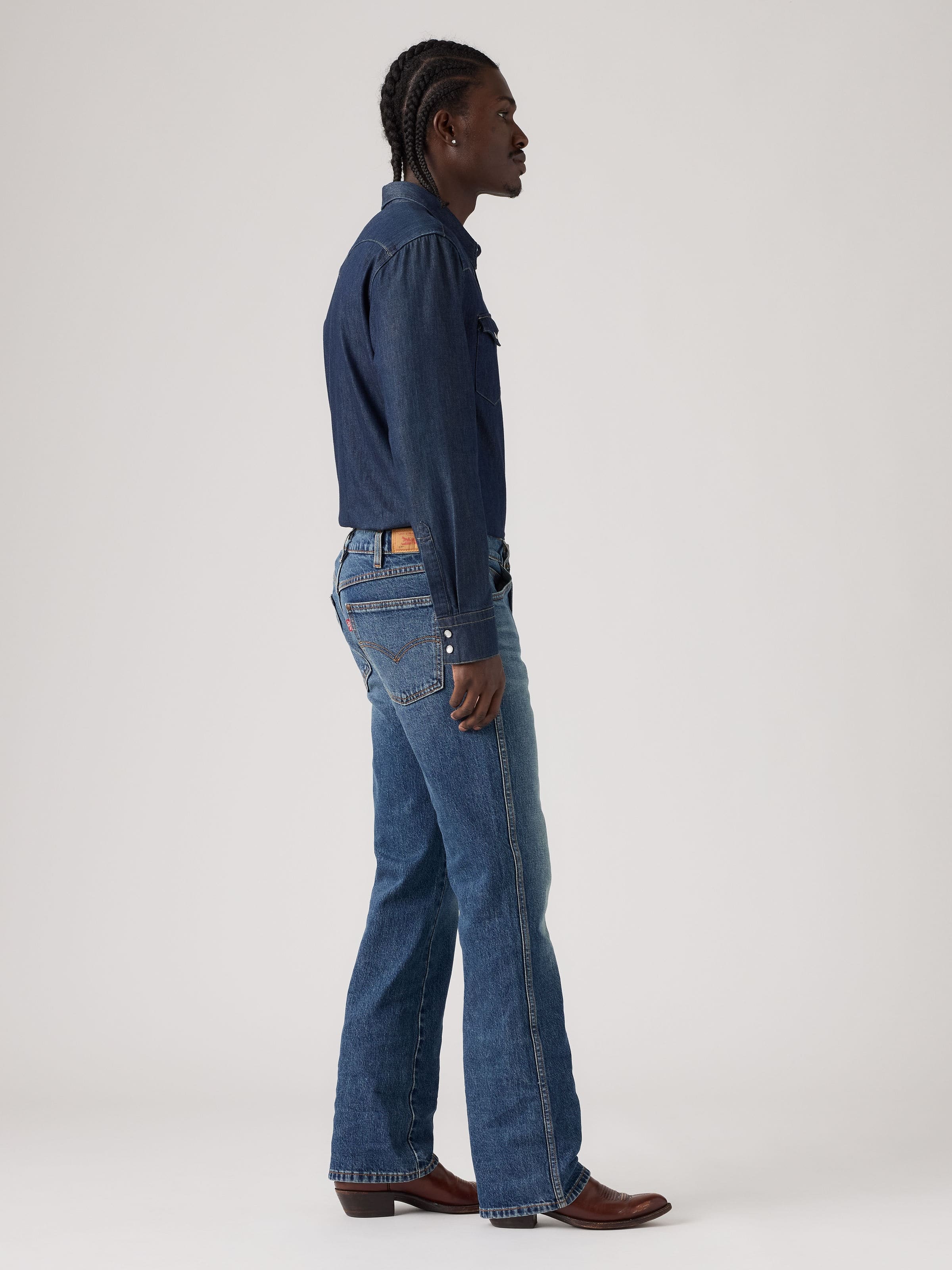 507 Western Slim Bootcut In Caught In The Rain