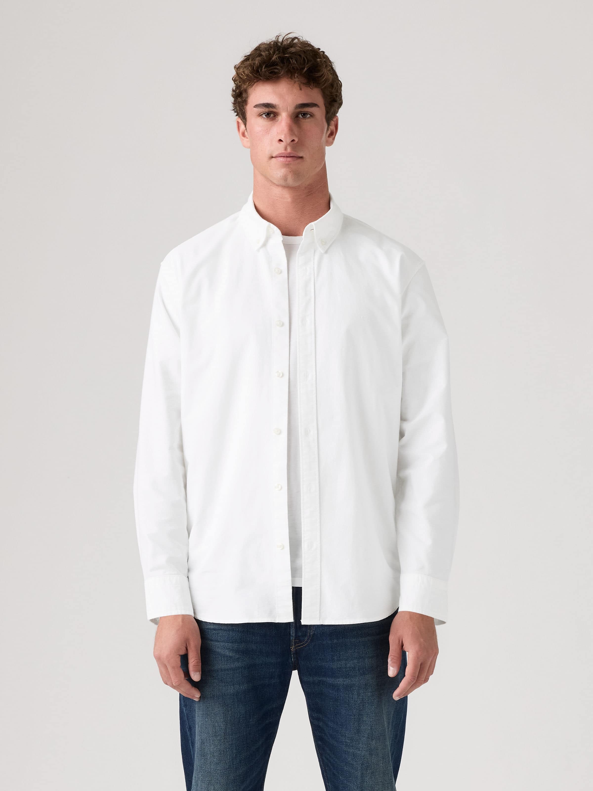 Authentic Button Down Shirt In Bright White