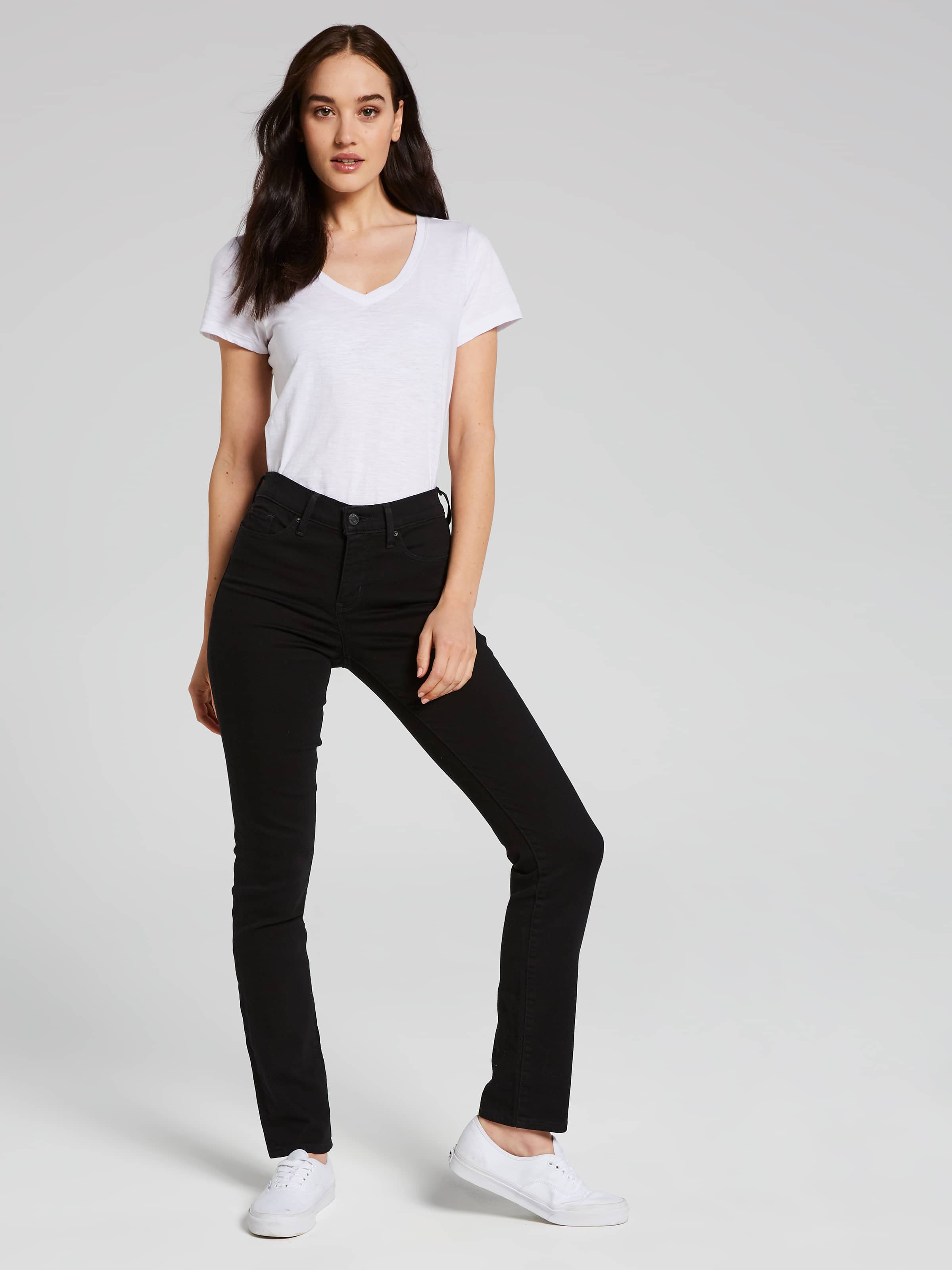 312 Shaping Slim Jean In Black Sheep
