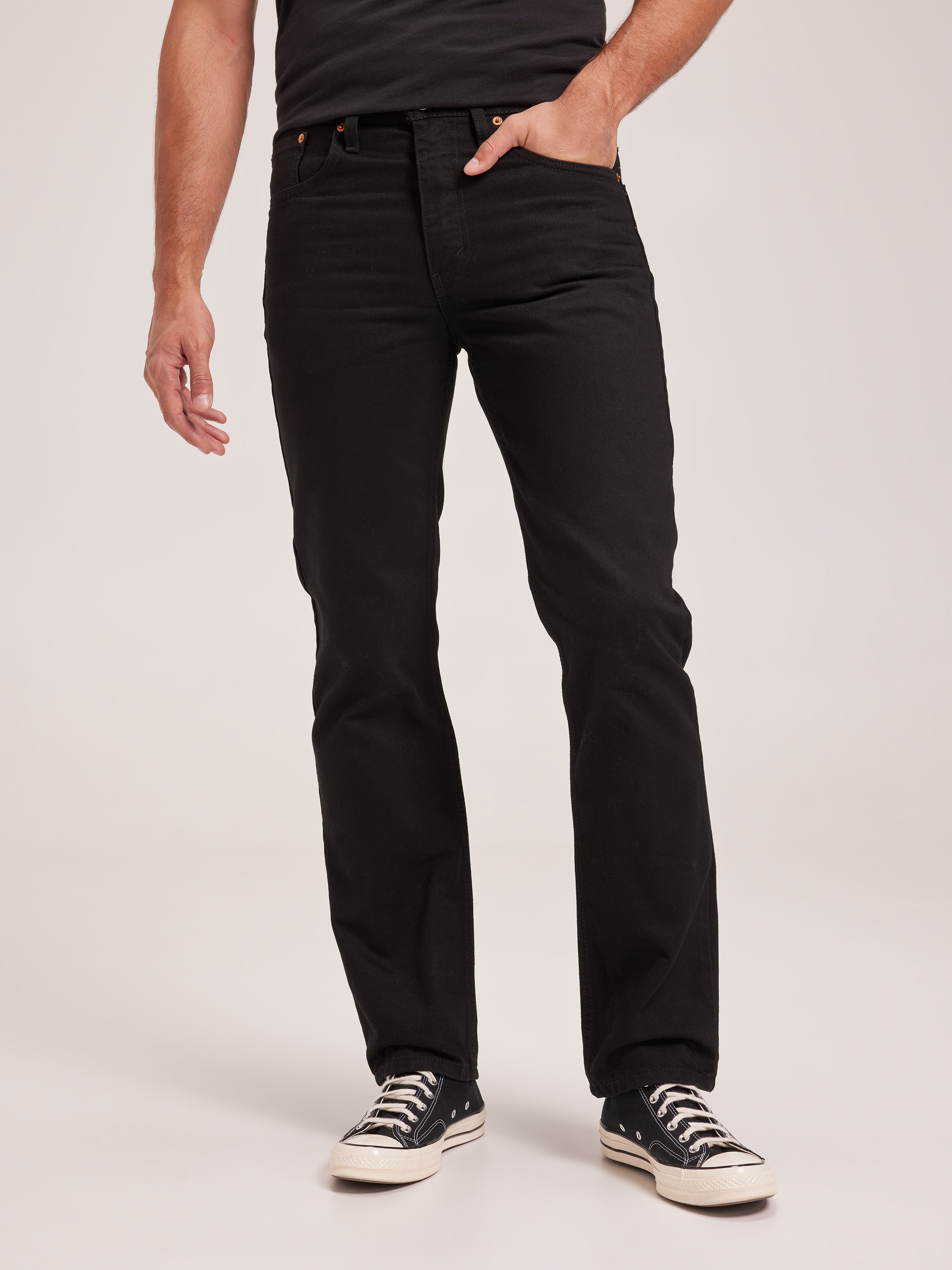 516 Slim Straight In Black Rinse