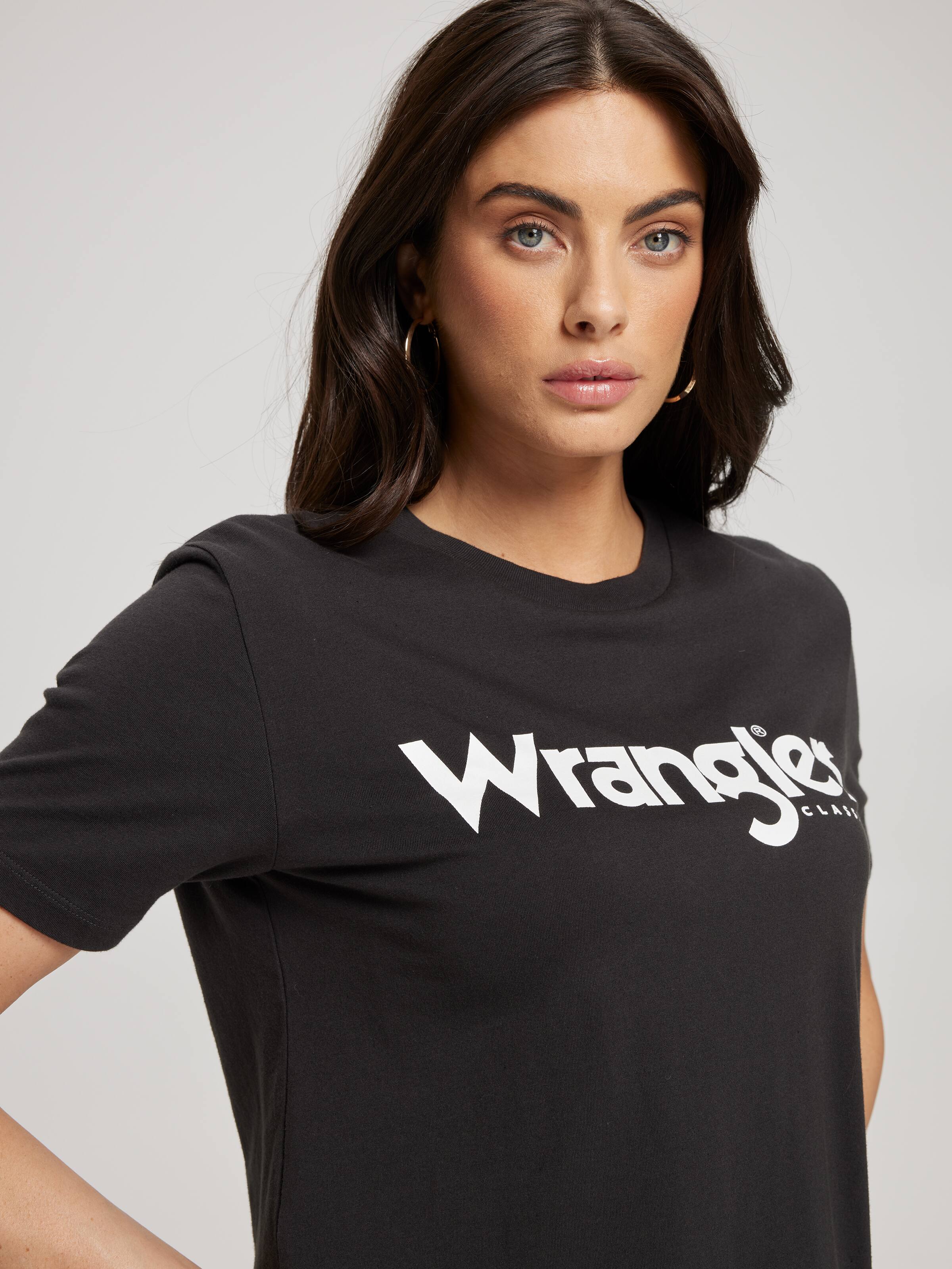 Classic Tee In Worn Black