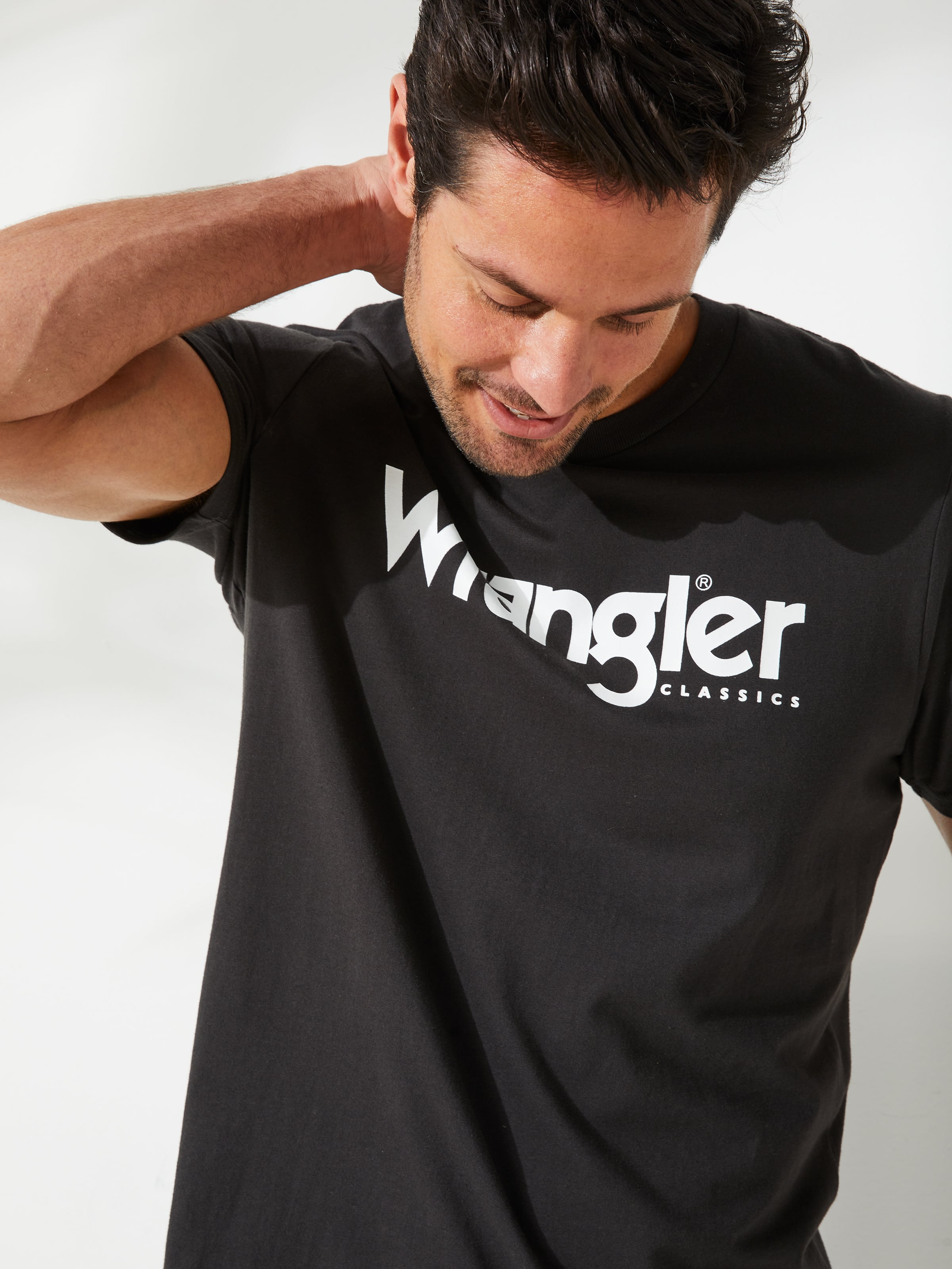 Classics Tee In Worn Black
