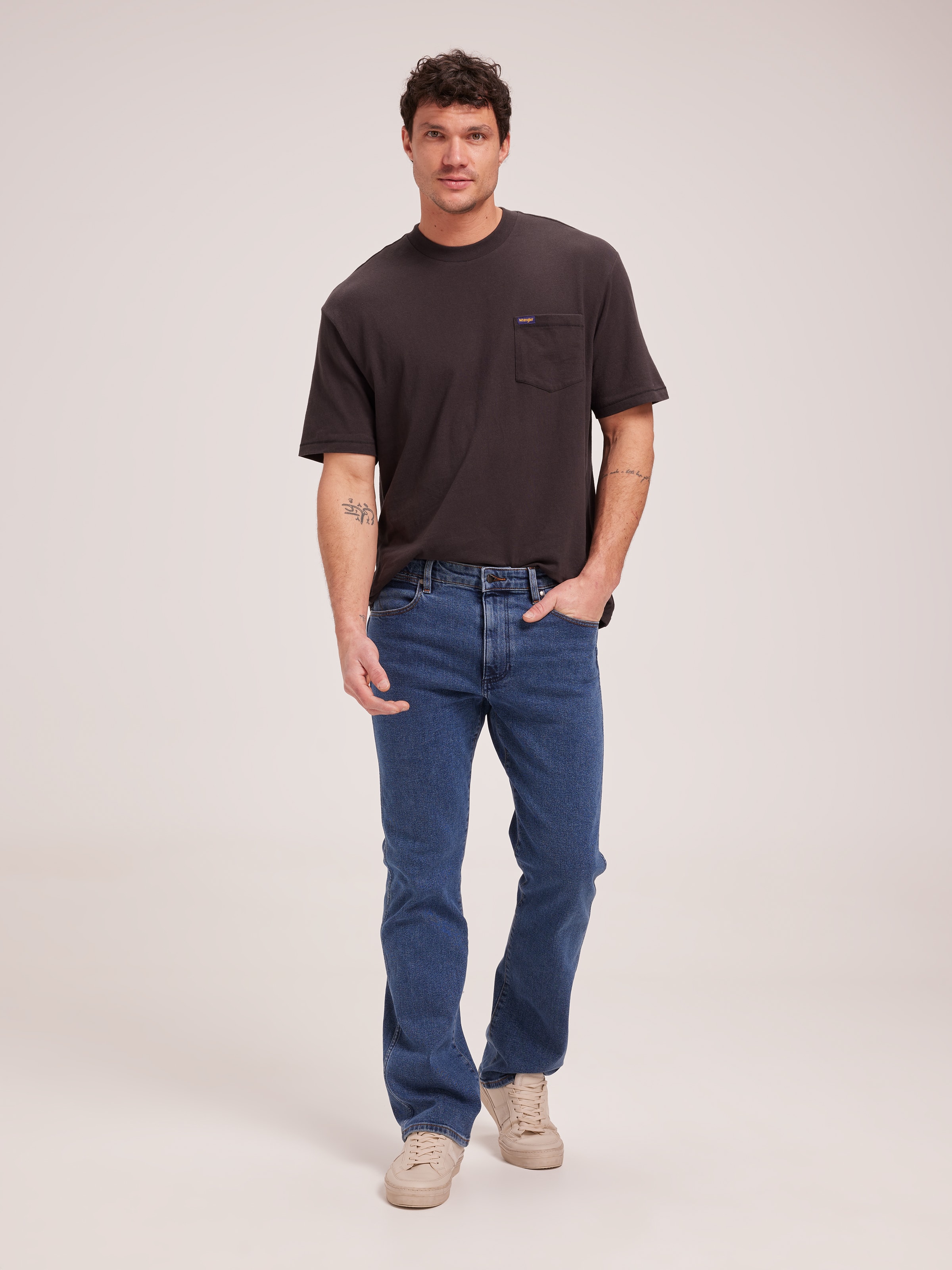 Classics Bootcut In Original Stone