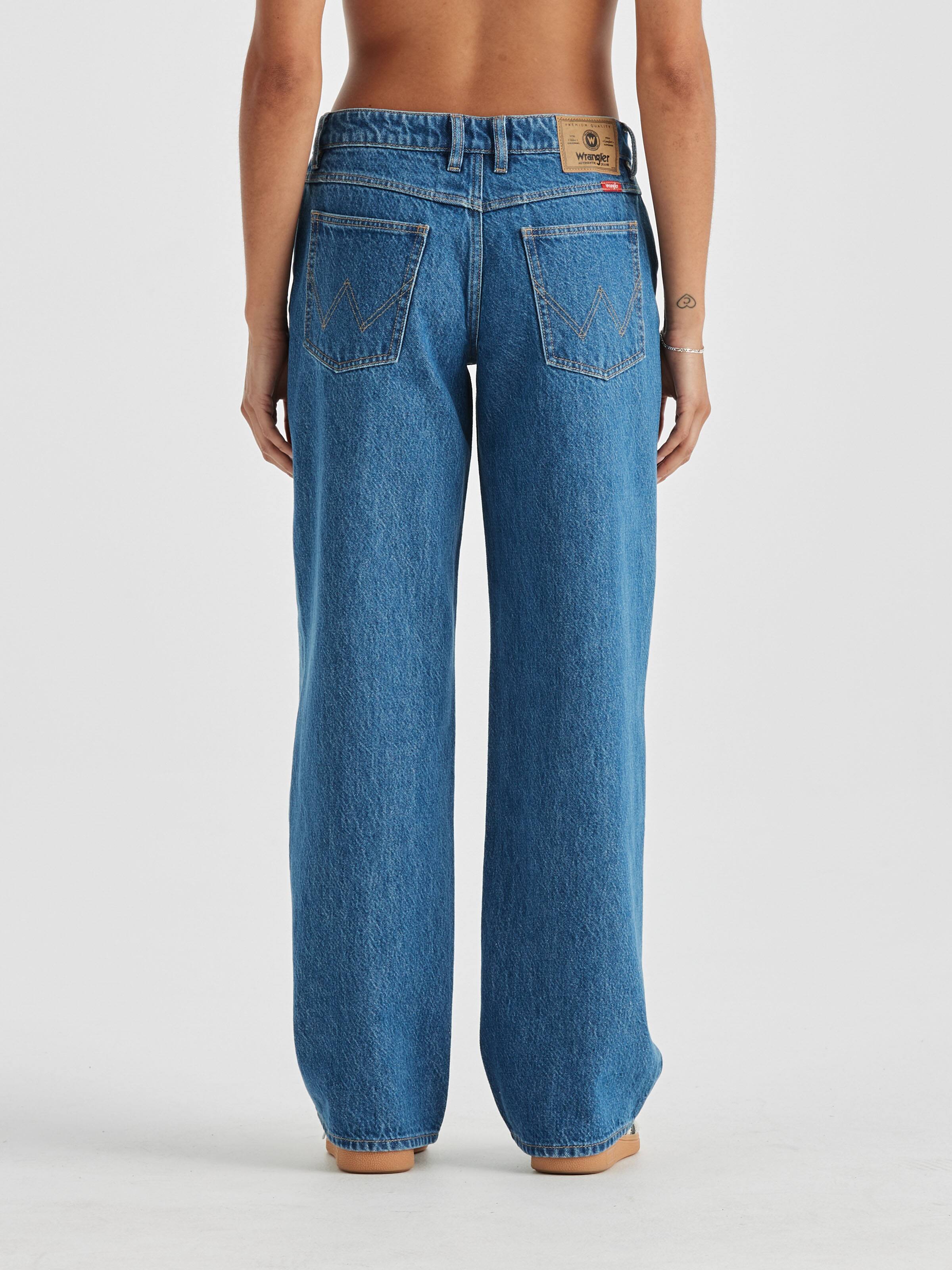 Low Bell Baggy In Lush Blues