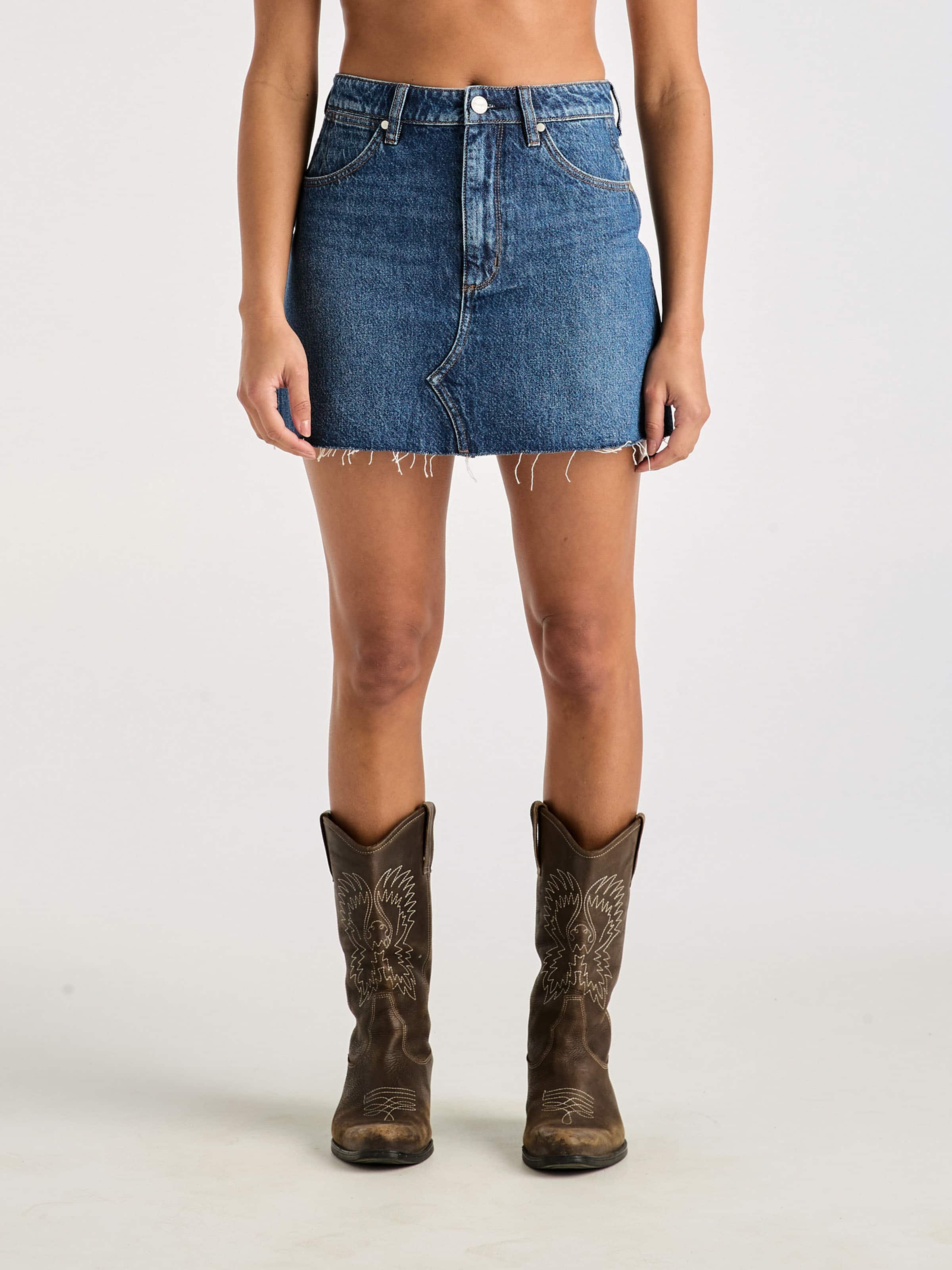 Repair Mini Skirt In Camden Fade