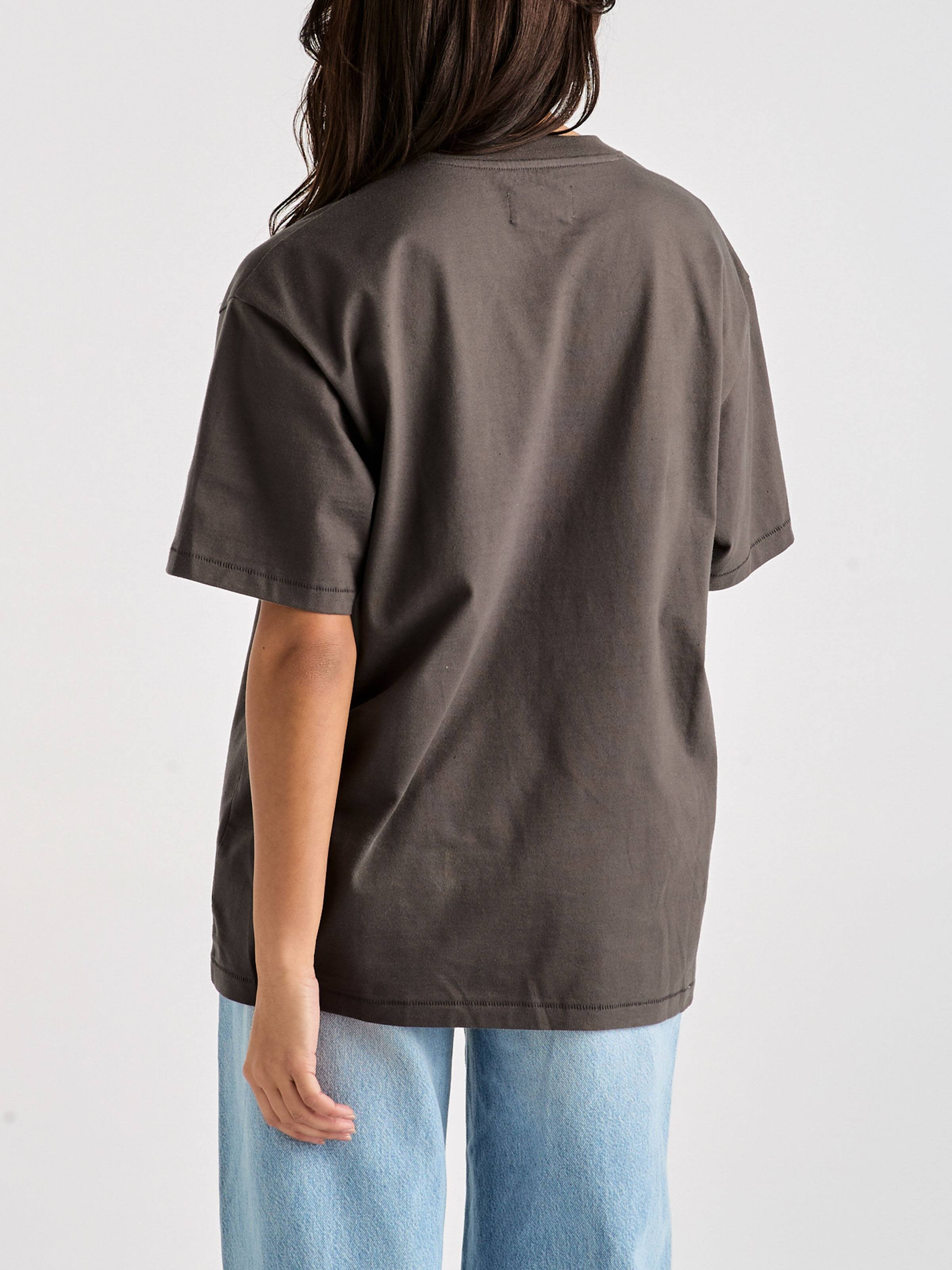 Field Of Dreams Slouch Tee In Dark Slate