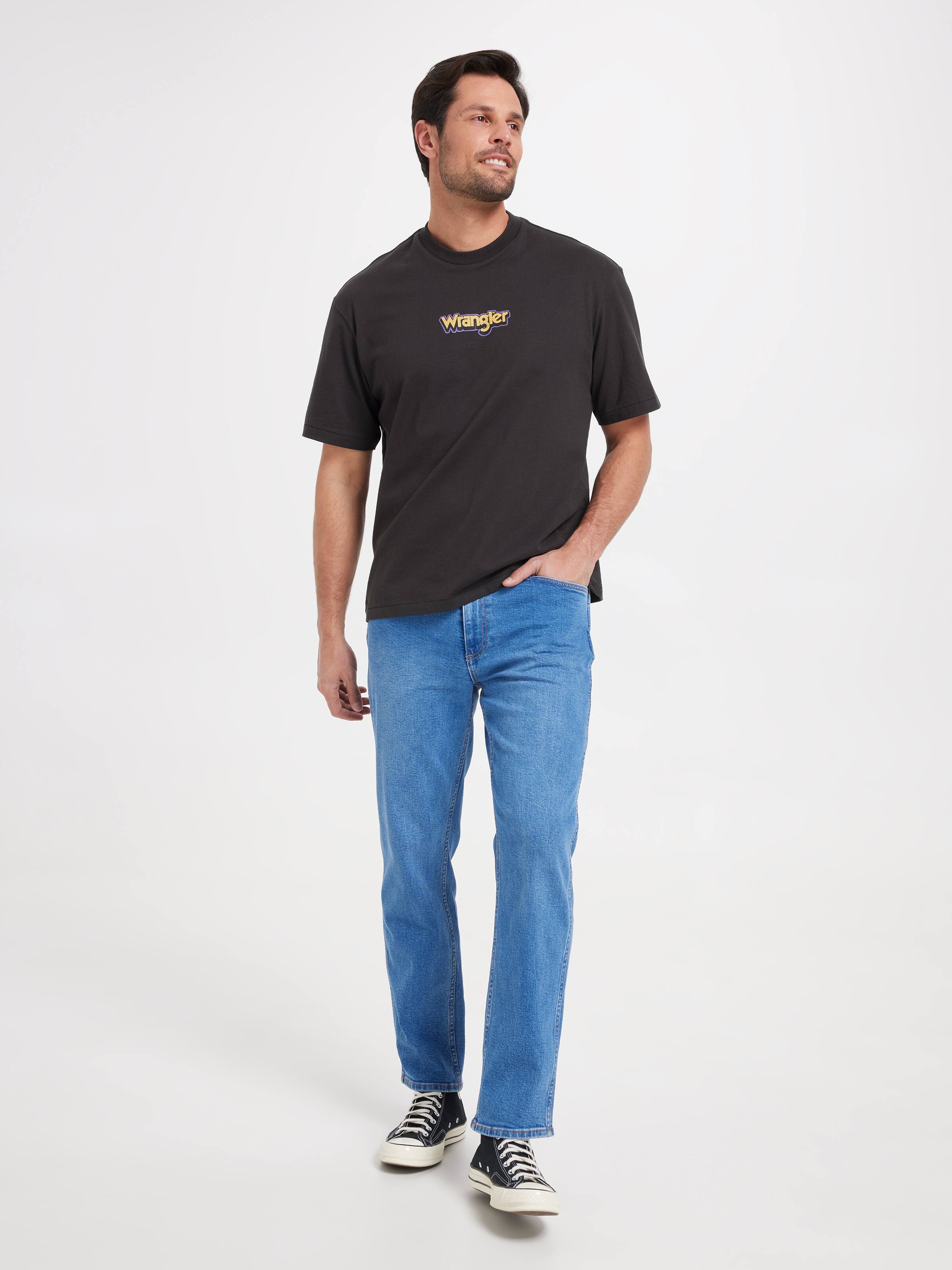 Kabel Slacker Tee In Worn Black