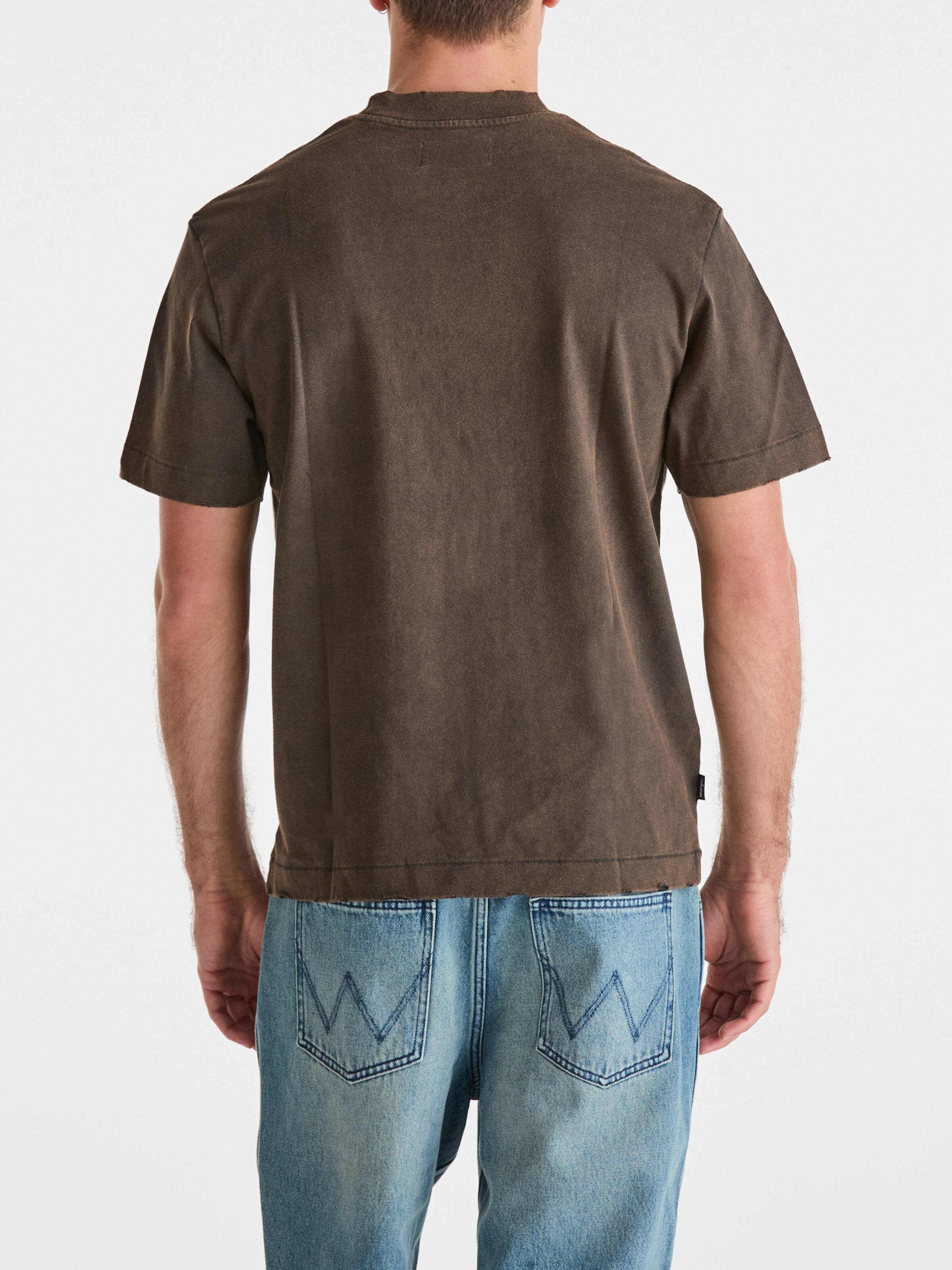 Snake Charmer Carmy Tee In Dark Slate