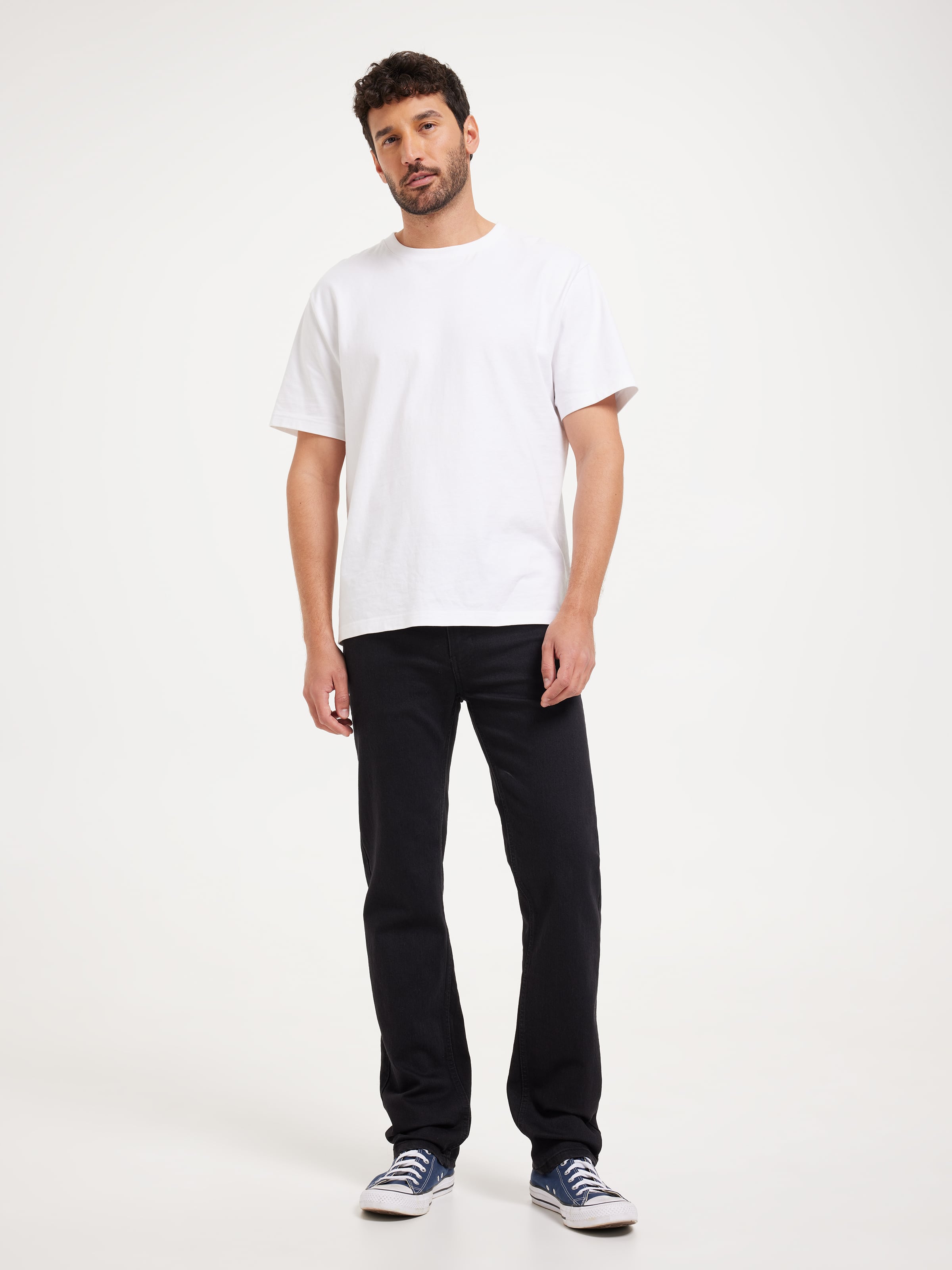 Stretch Regular Straight Leg Jean