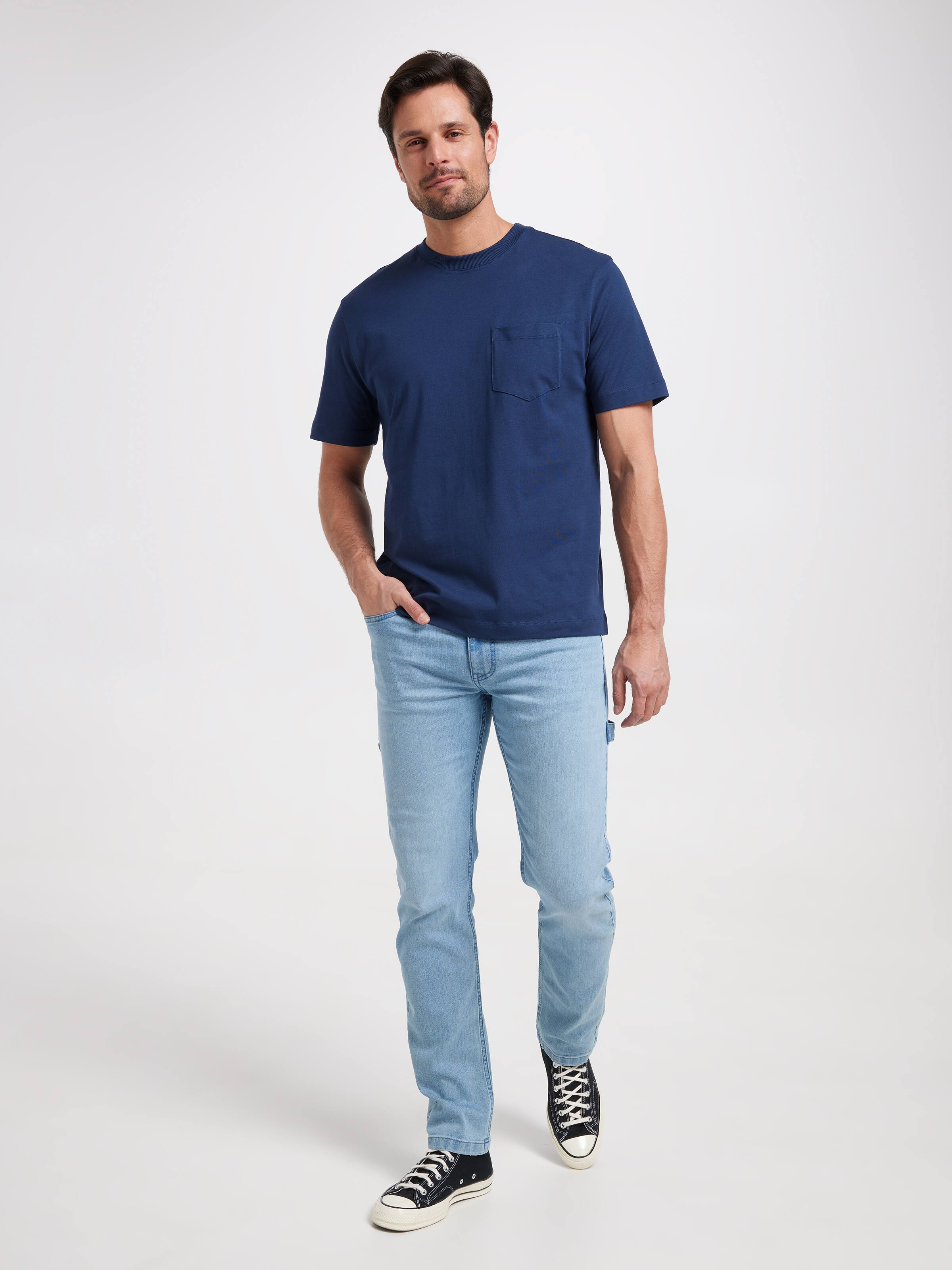 Stretch Regular Straight Leg Jean