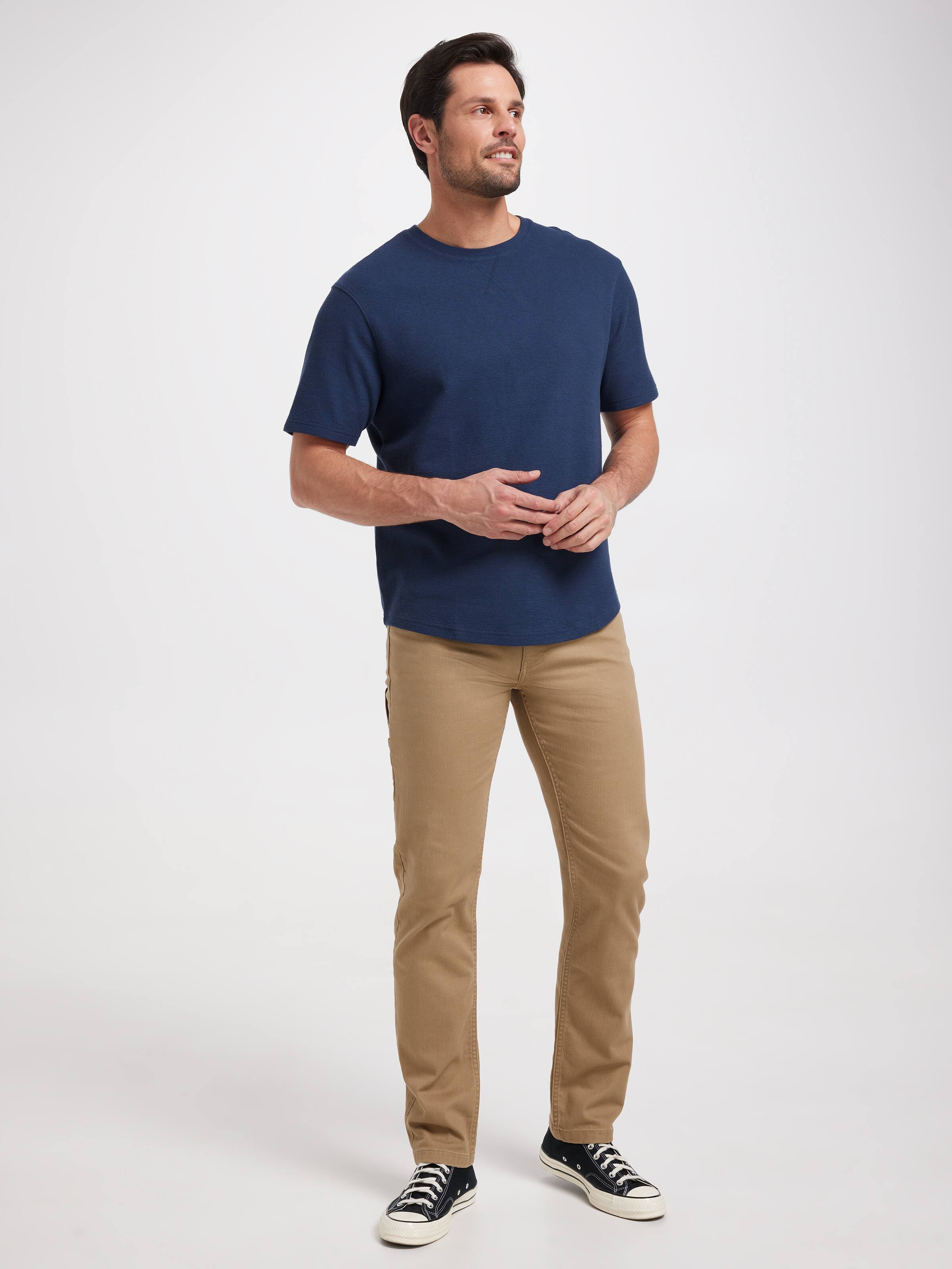 Stretch Regular Straight Leg Jean
