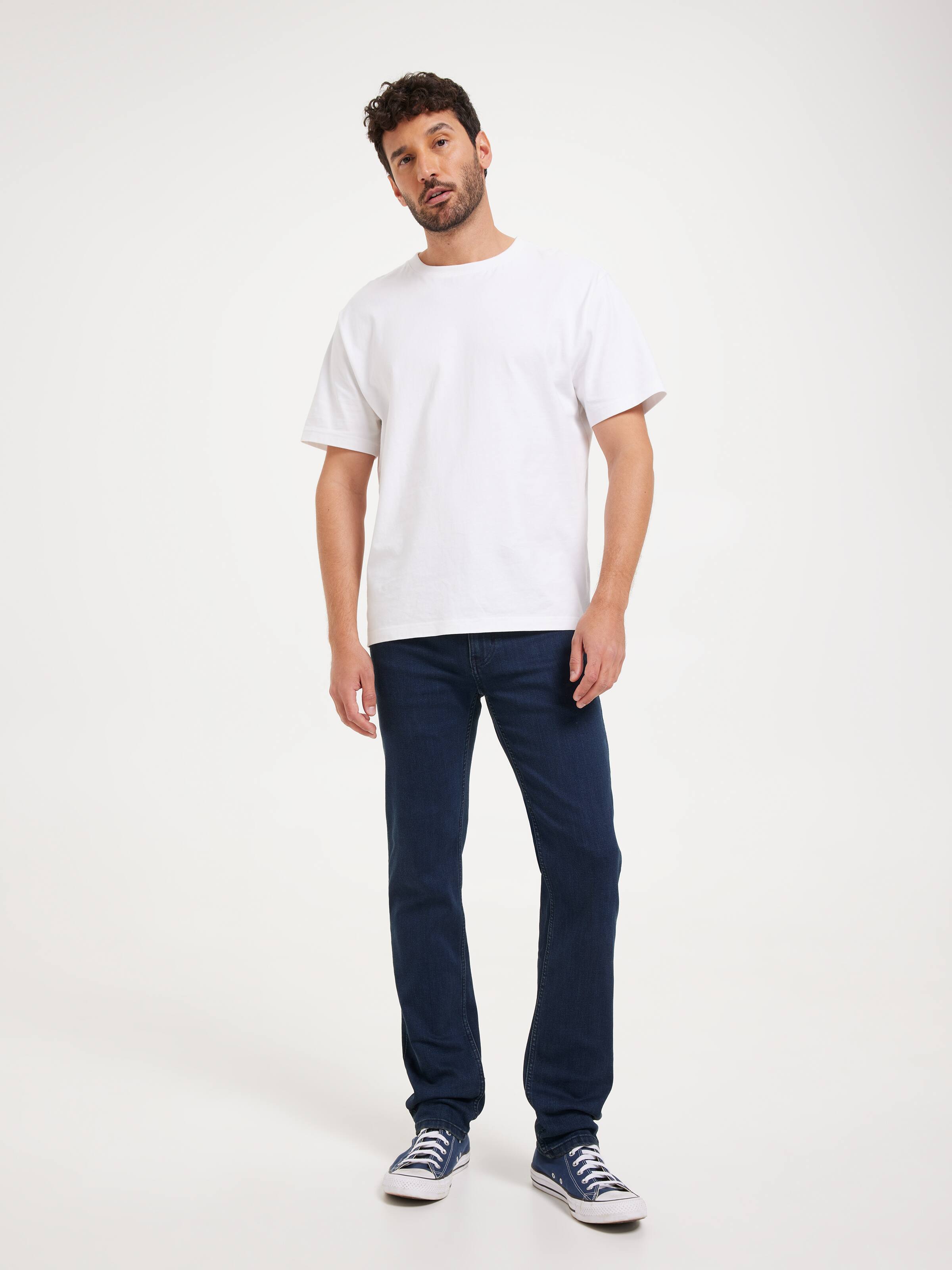 Stretch Regular Straight Leg Jean