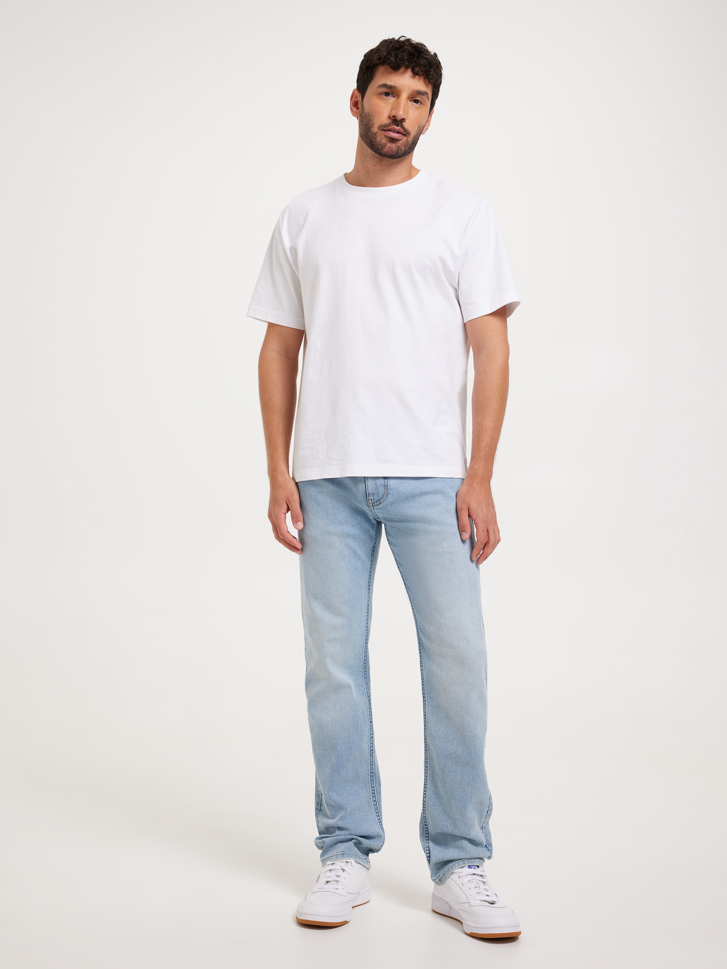 Stretch Regular Straight Leg Jean