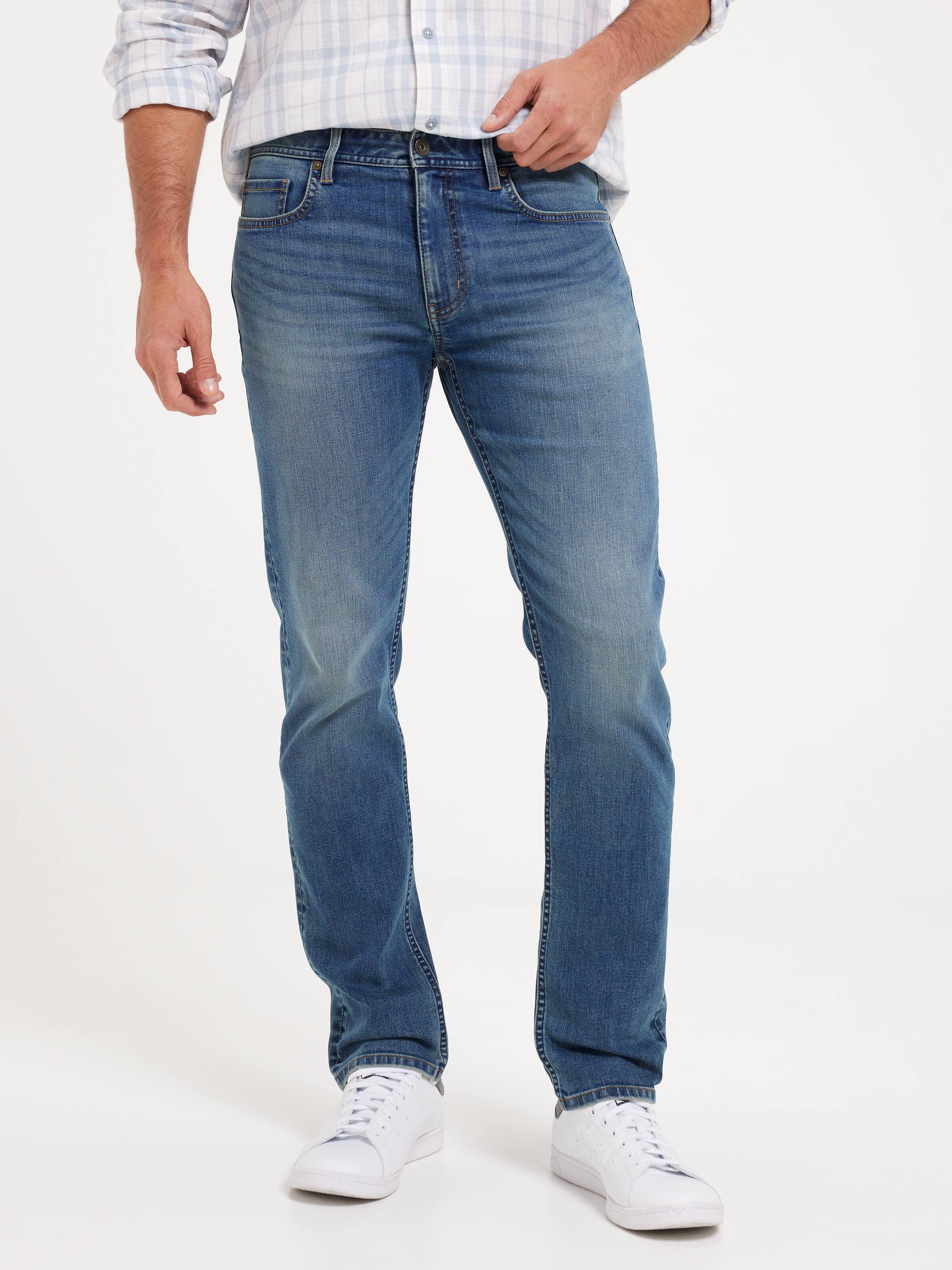 Stretch Regular Straight Leg Jean