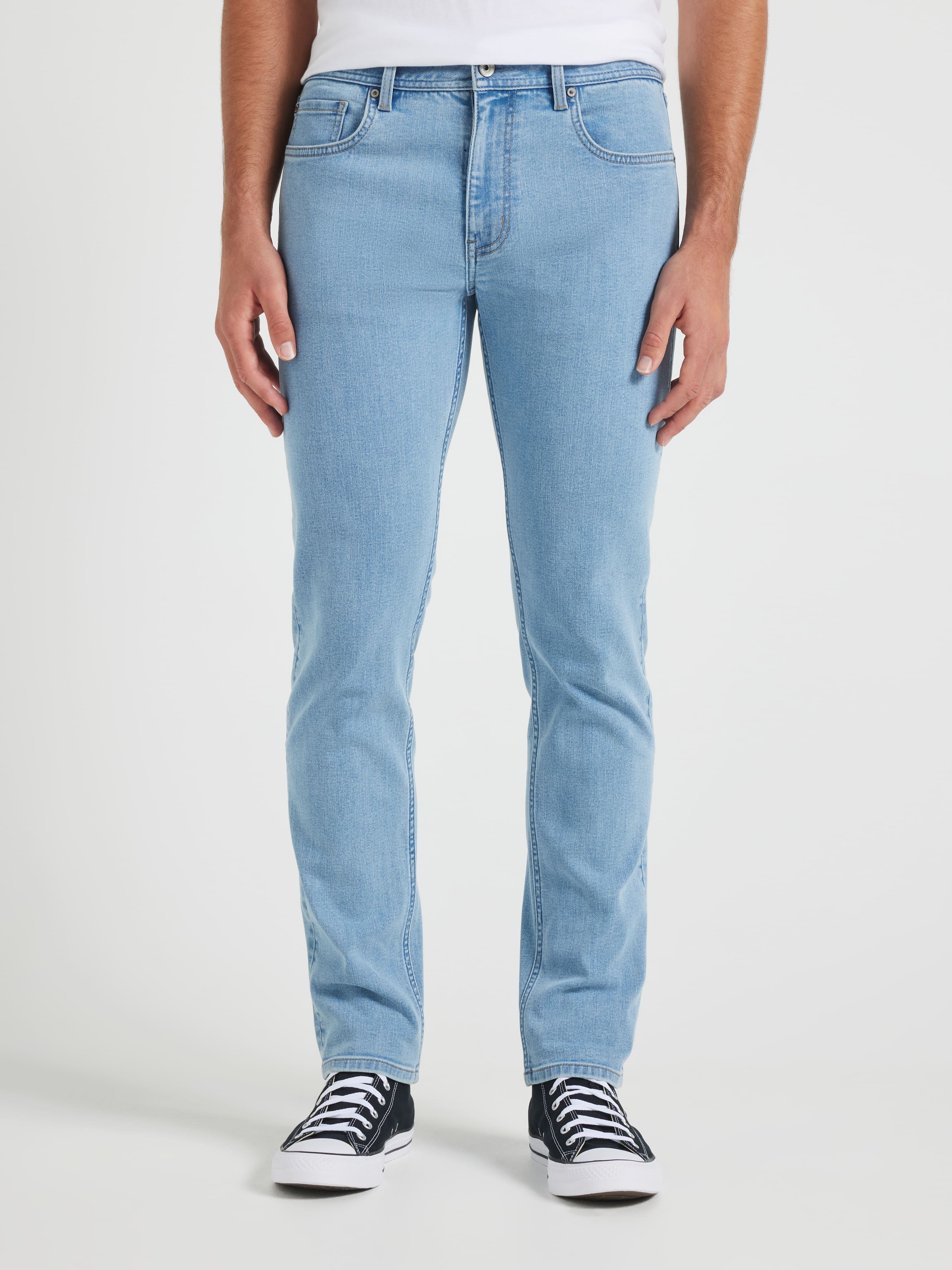 Stretch Regular Straight Leg Jean