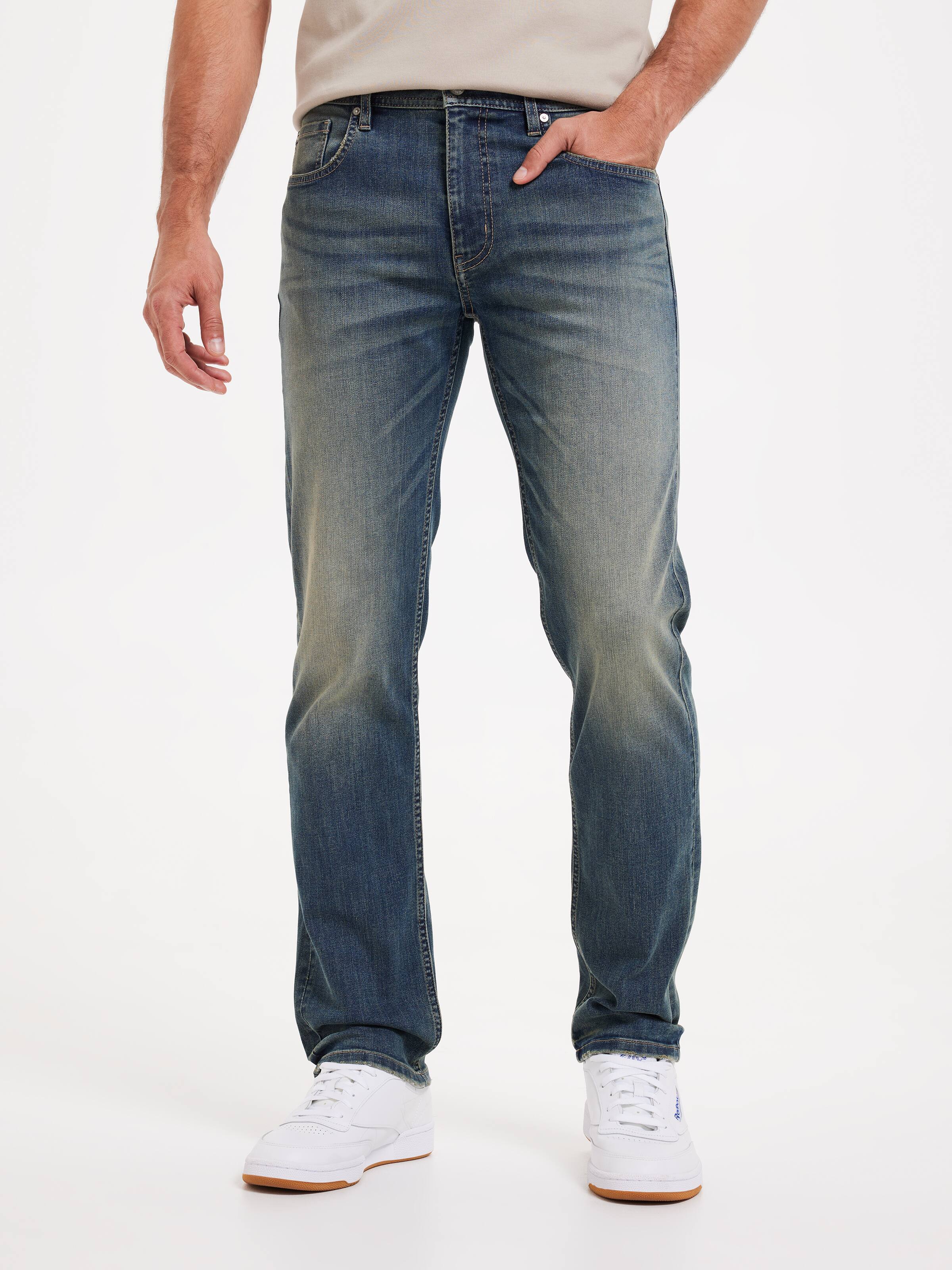 Stretch Regular Straight Leg Jean