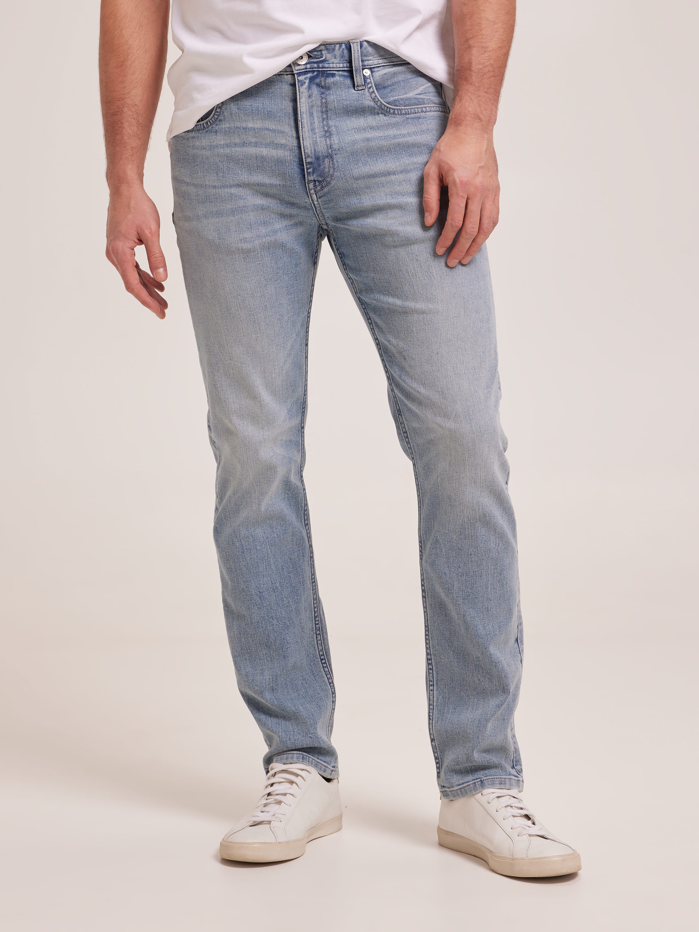 Stretch Regular Straight Leg Jean