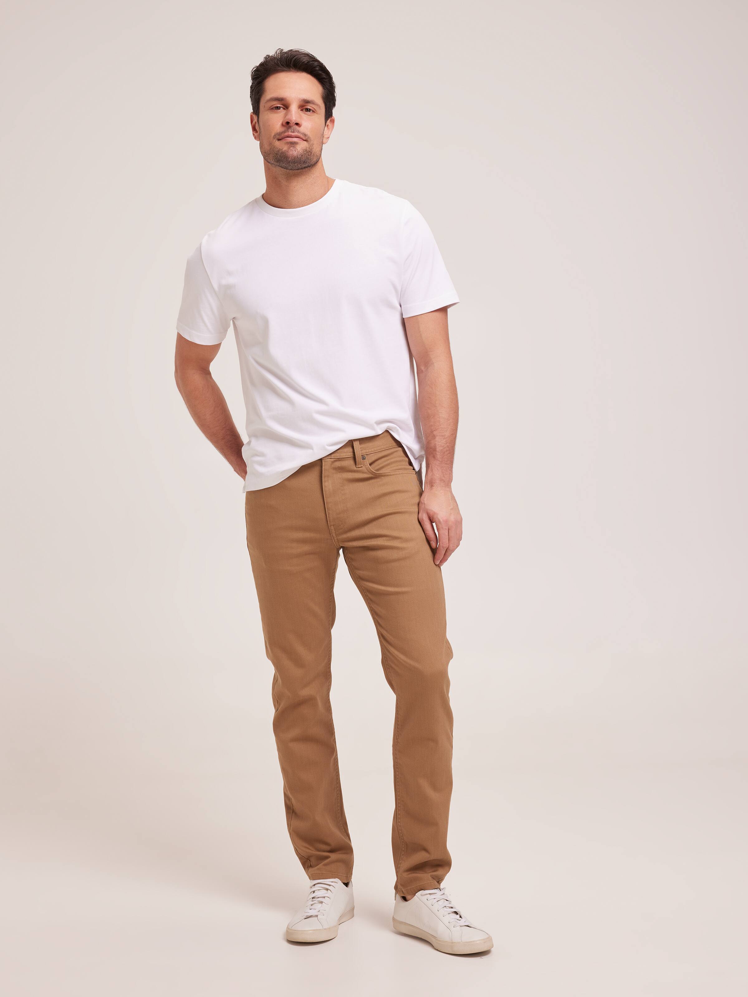Stretch Regular Straight Leg Jean