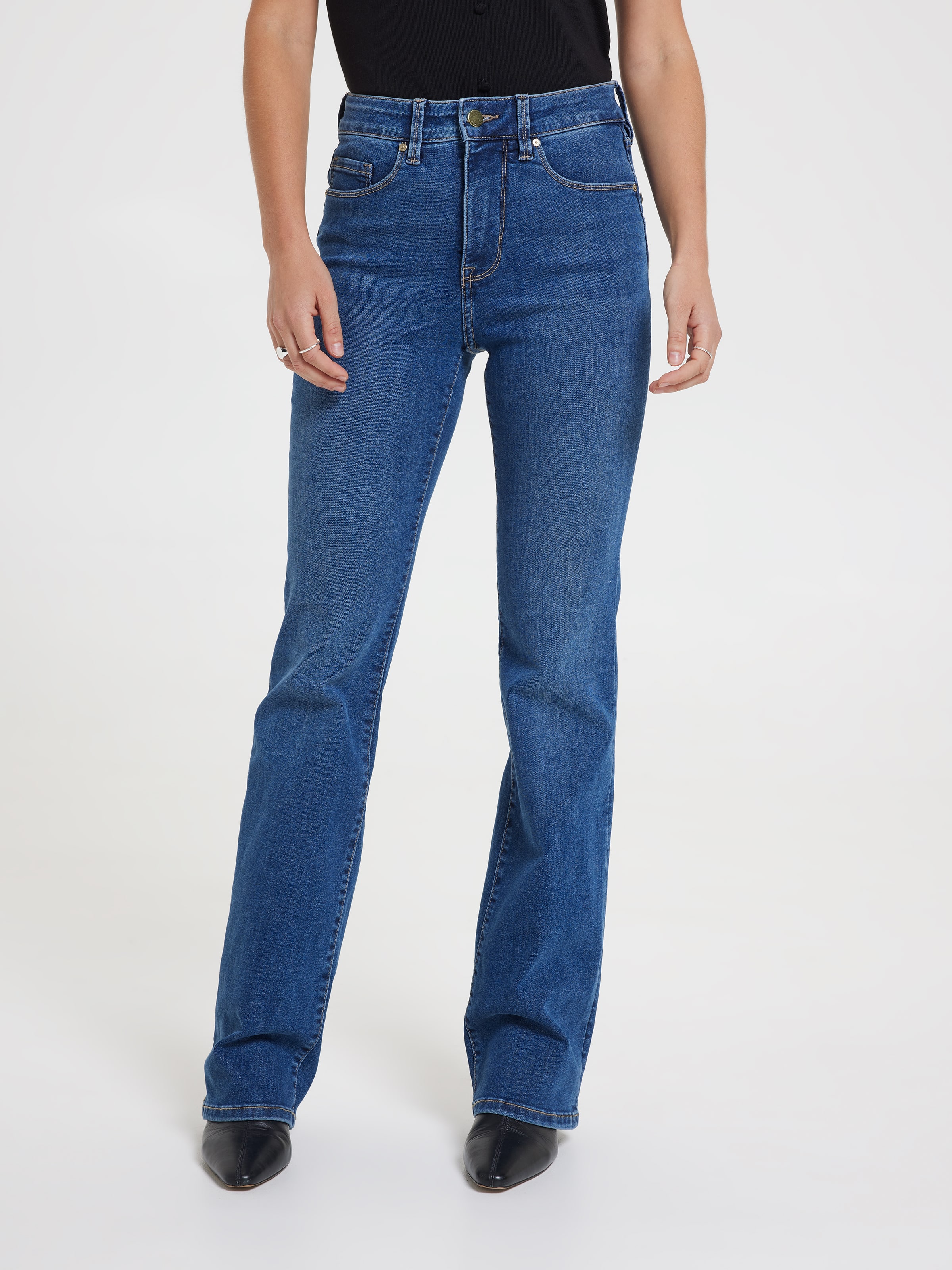 Reformed High Rise Bootcut Jean