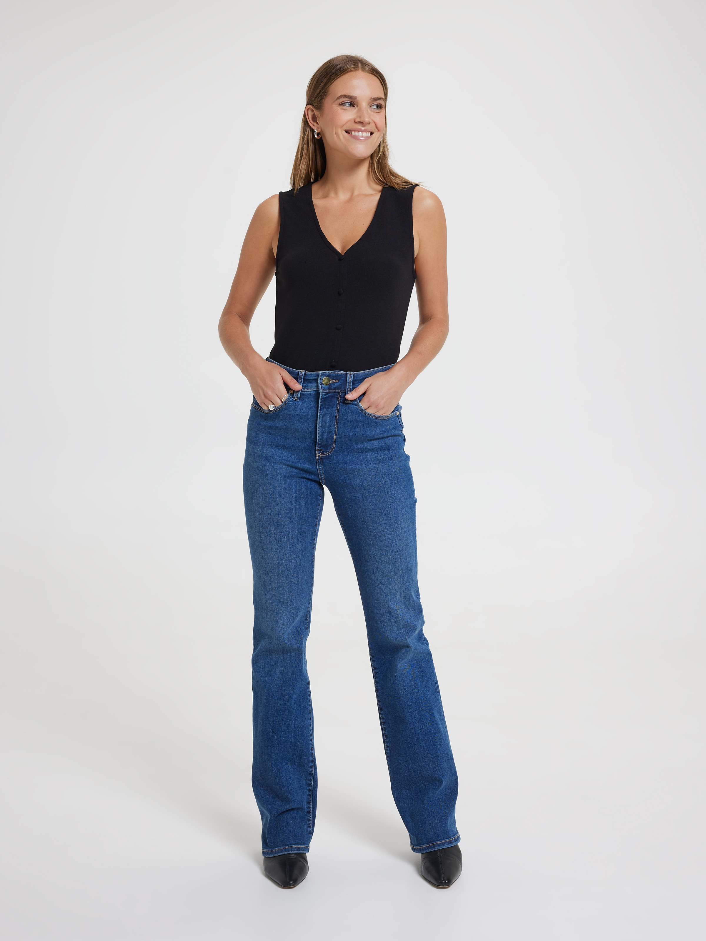 Reformed High Rise Bootcut Jean