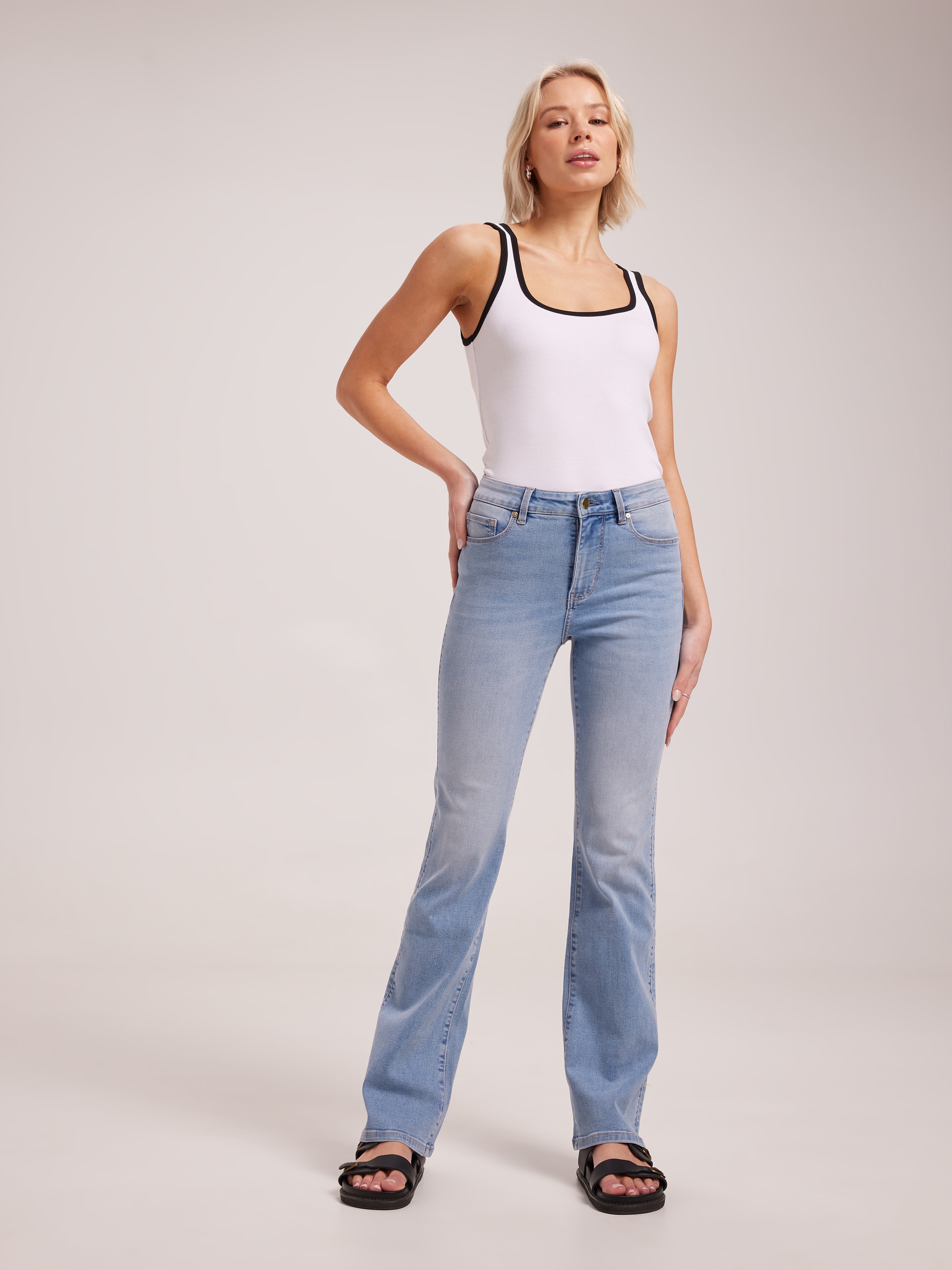 Reformed High Rise Bootcut Jean
