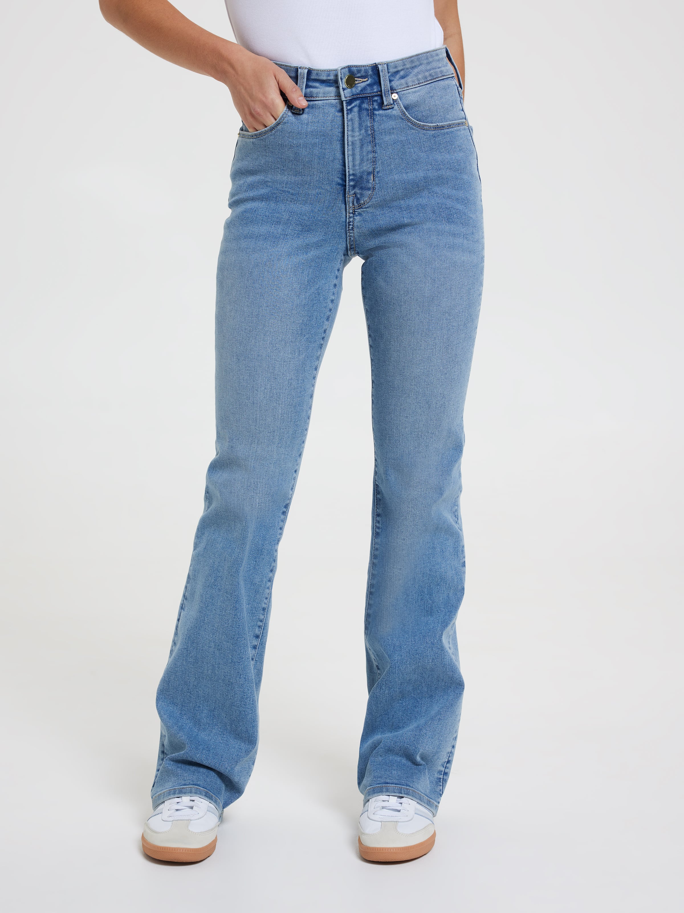 Reformed High Rise Bootcut Jean