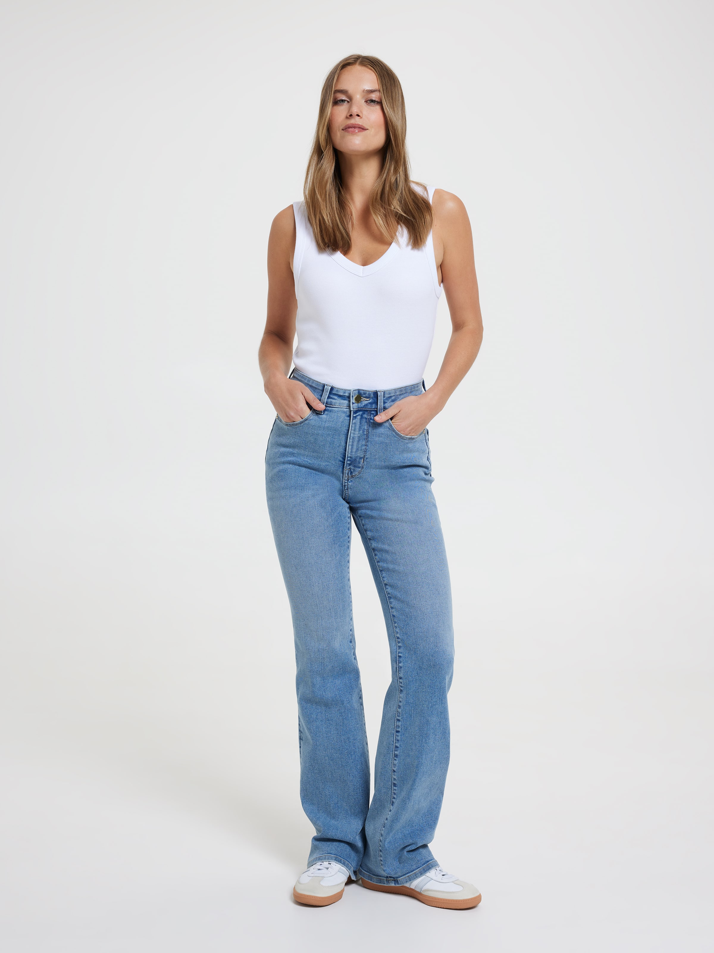 Reformed High Rise Bootcut Jean