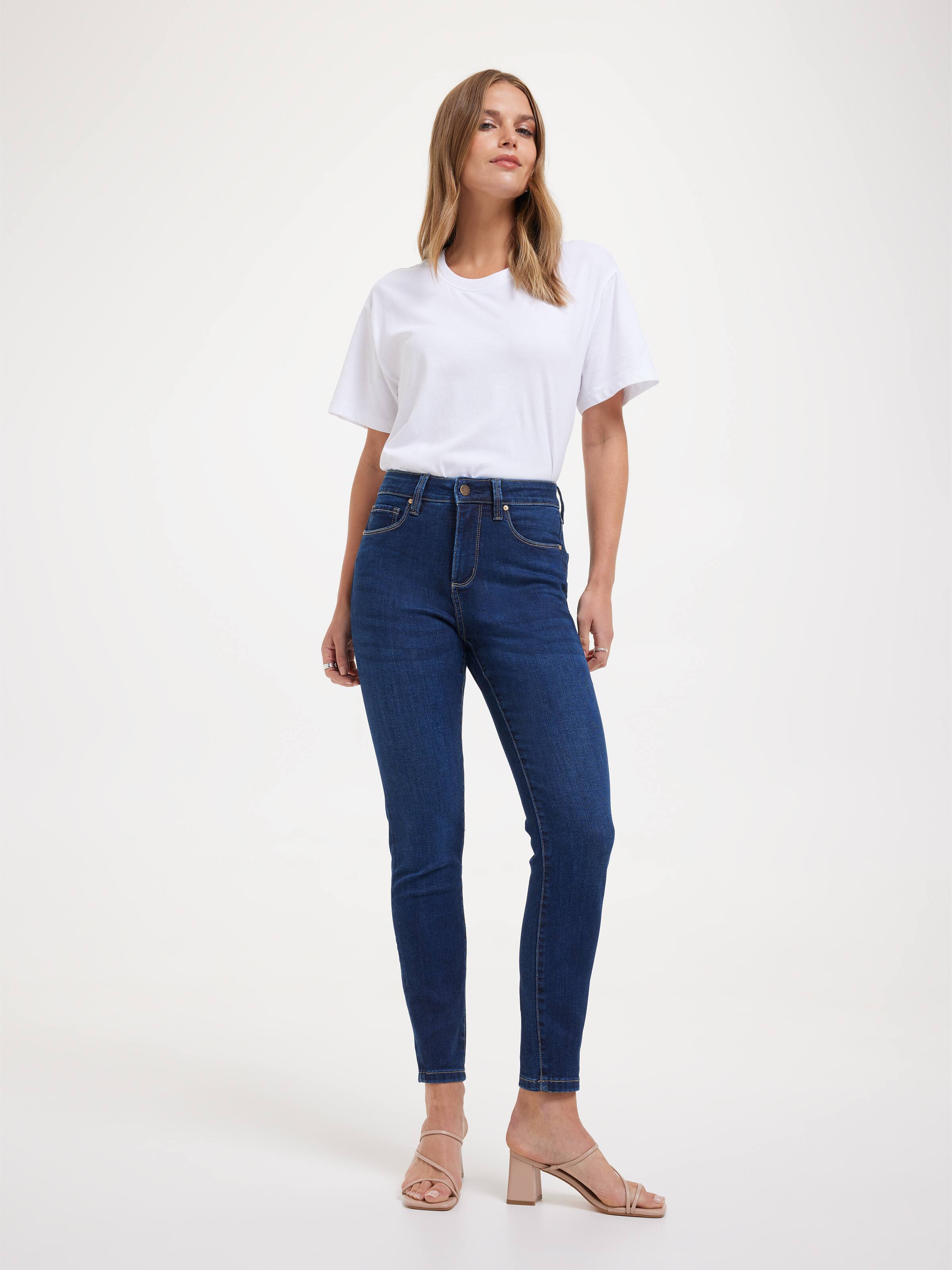 Reformed High Rise Skinny Ankle Jean