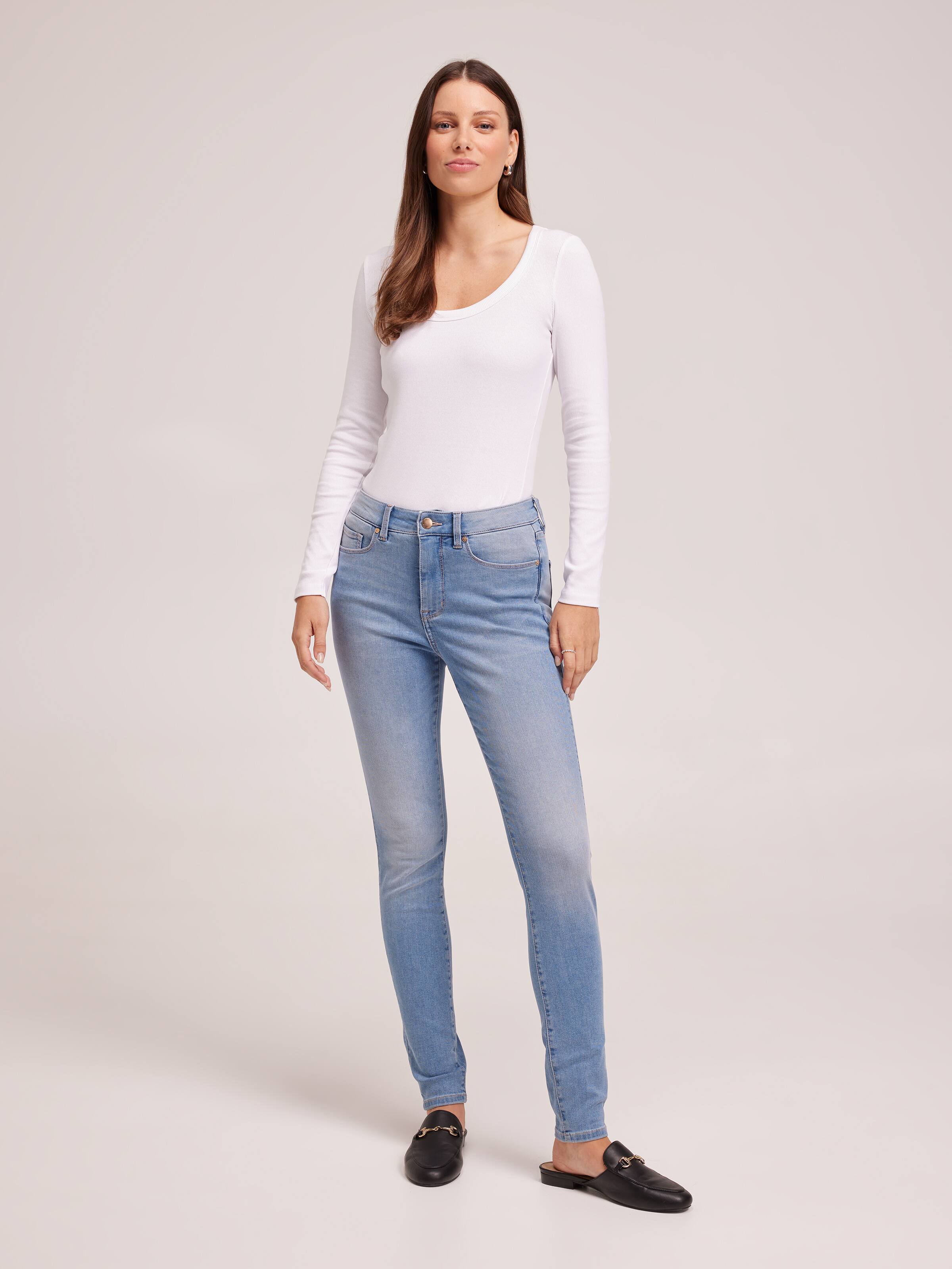 Reformed High Rise Skinny Full Length Jean