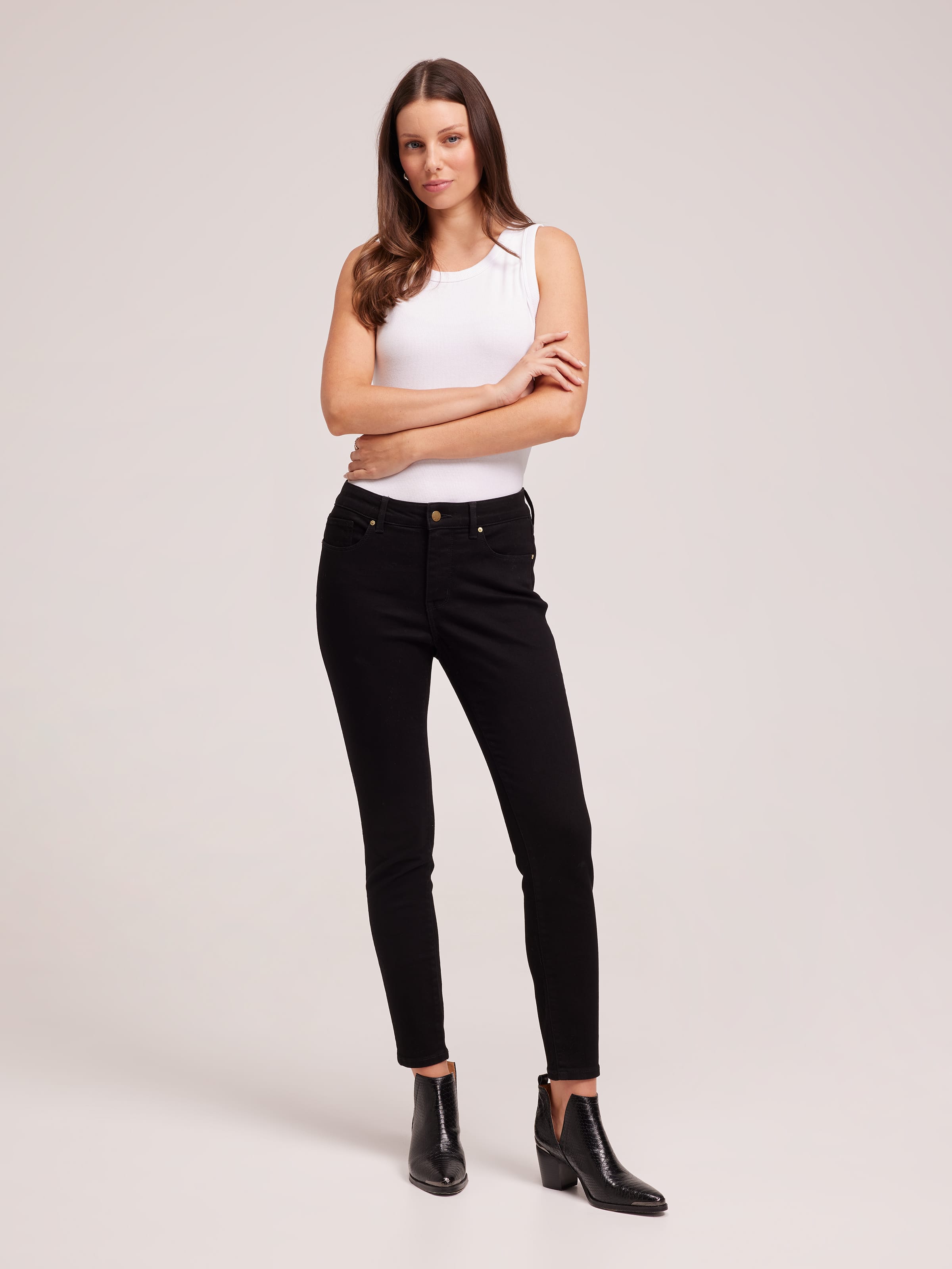 Tall Eva Super Soft Curvy Skinny Jean - Black, Fashion Nova, Jeans