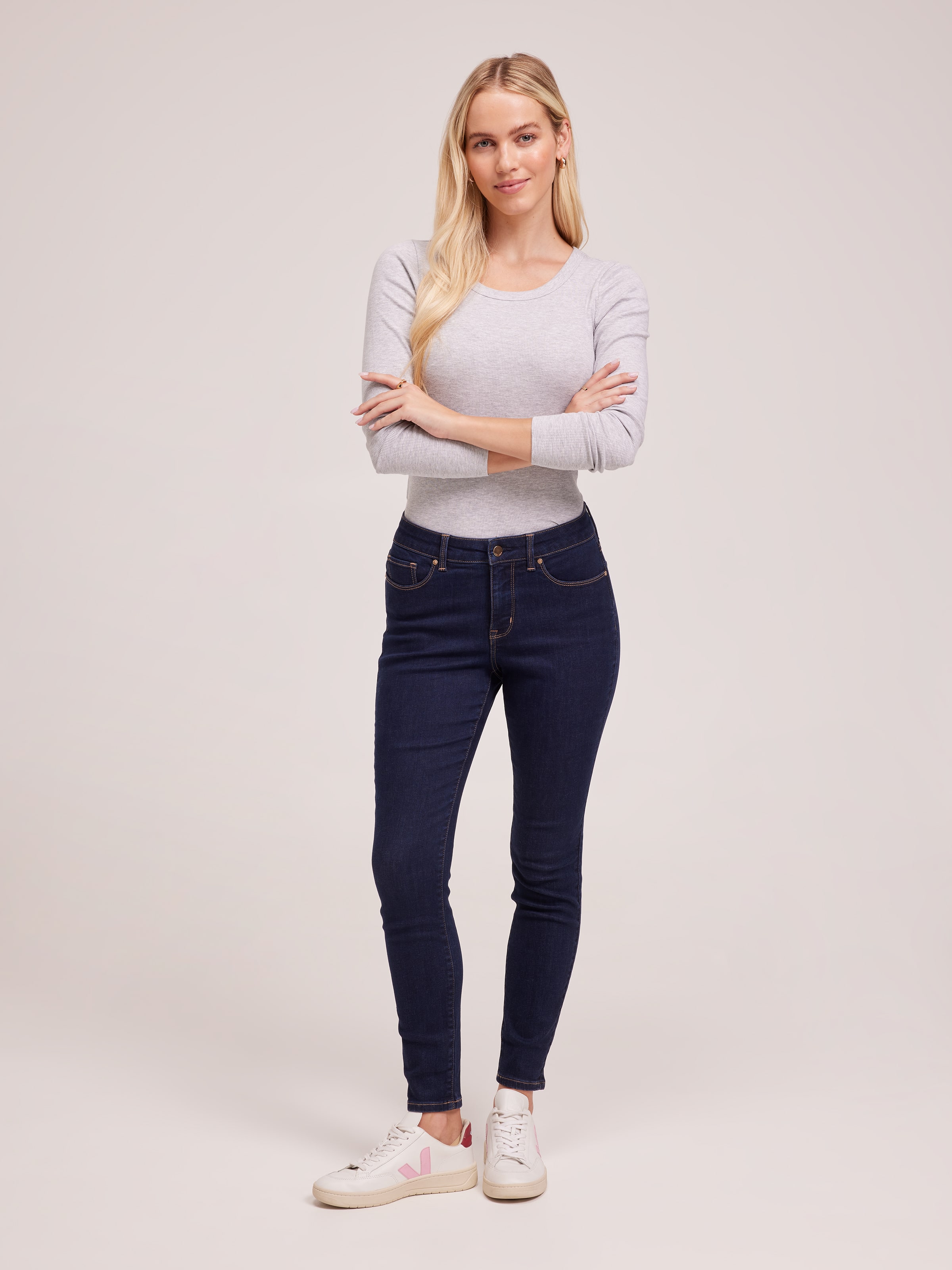 Reformed High Rise Curvy Skinny Ankle Jean