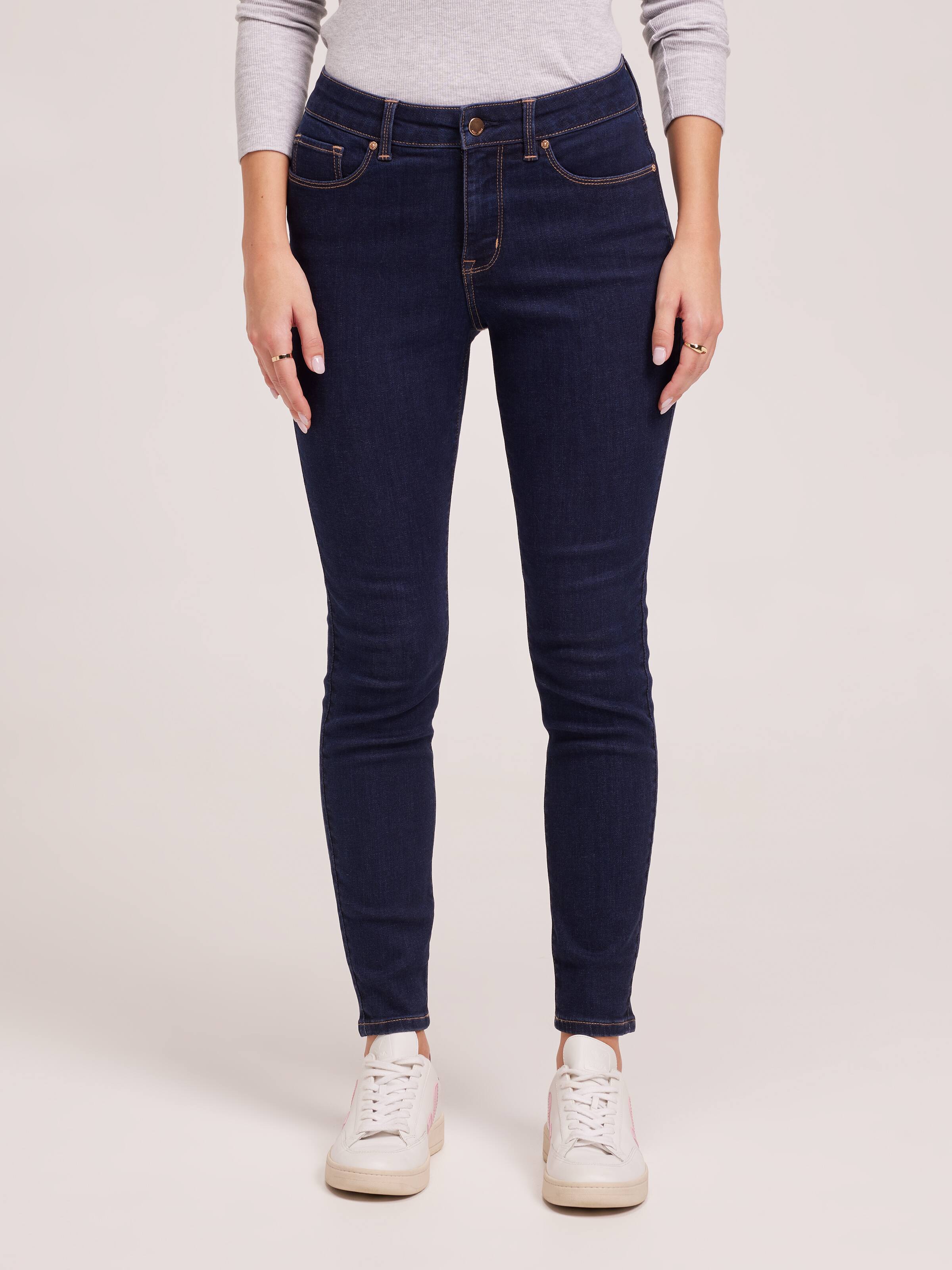Reformed High Rise Curvy Skinny Ankle Jean